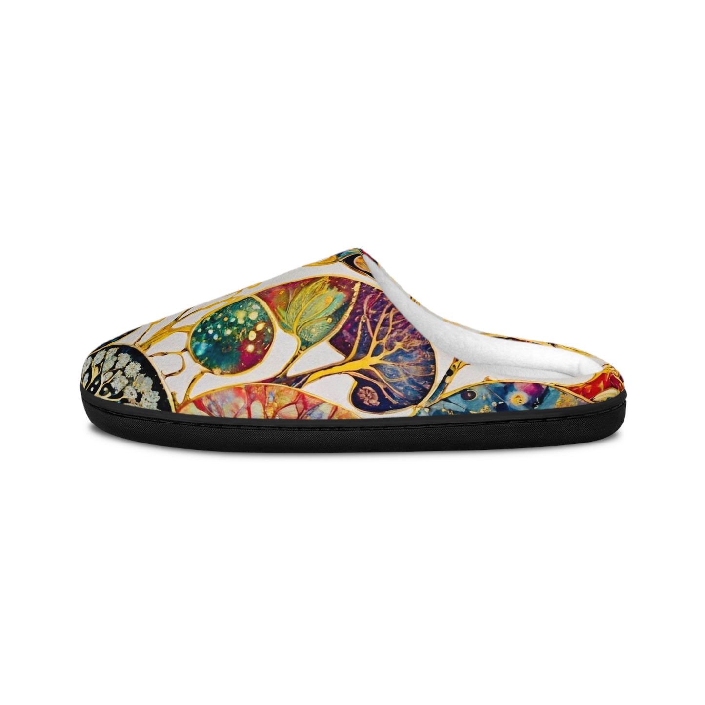 Golden Bloom Men's Indoor Slippers