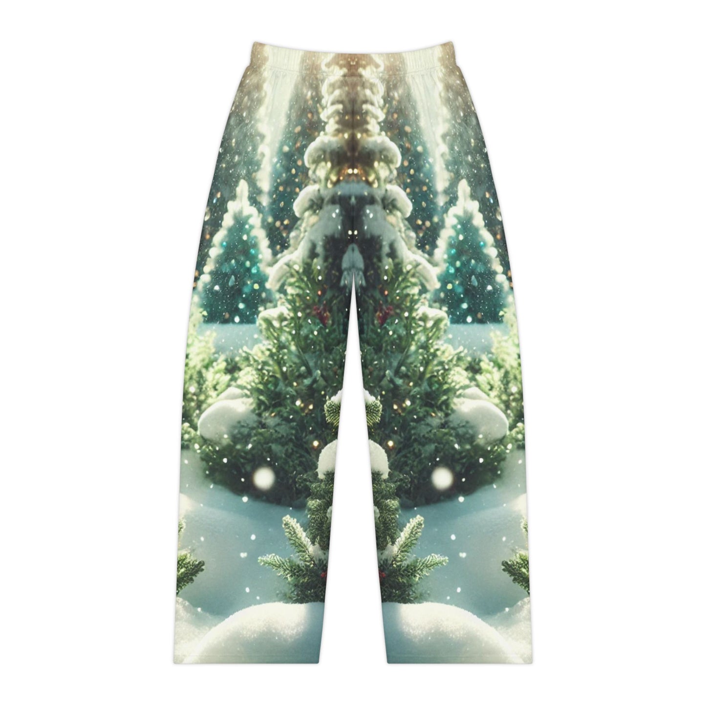 Frosted Forest Women's Pajama Pants (AOP)