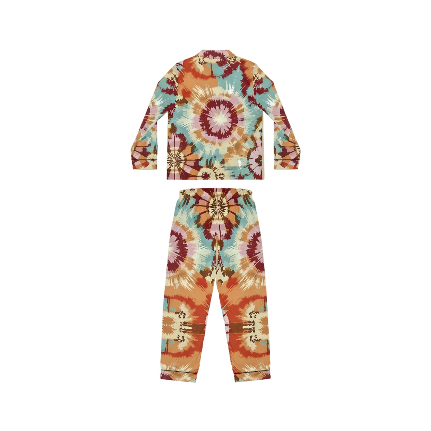 Groovy Baby Women's Satin Pajamas (AOP)