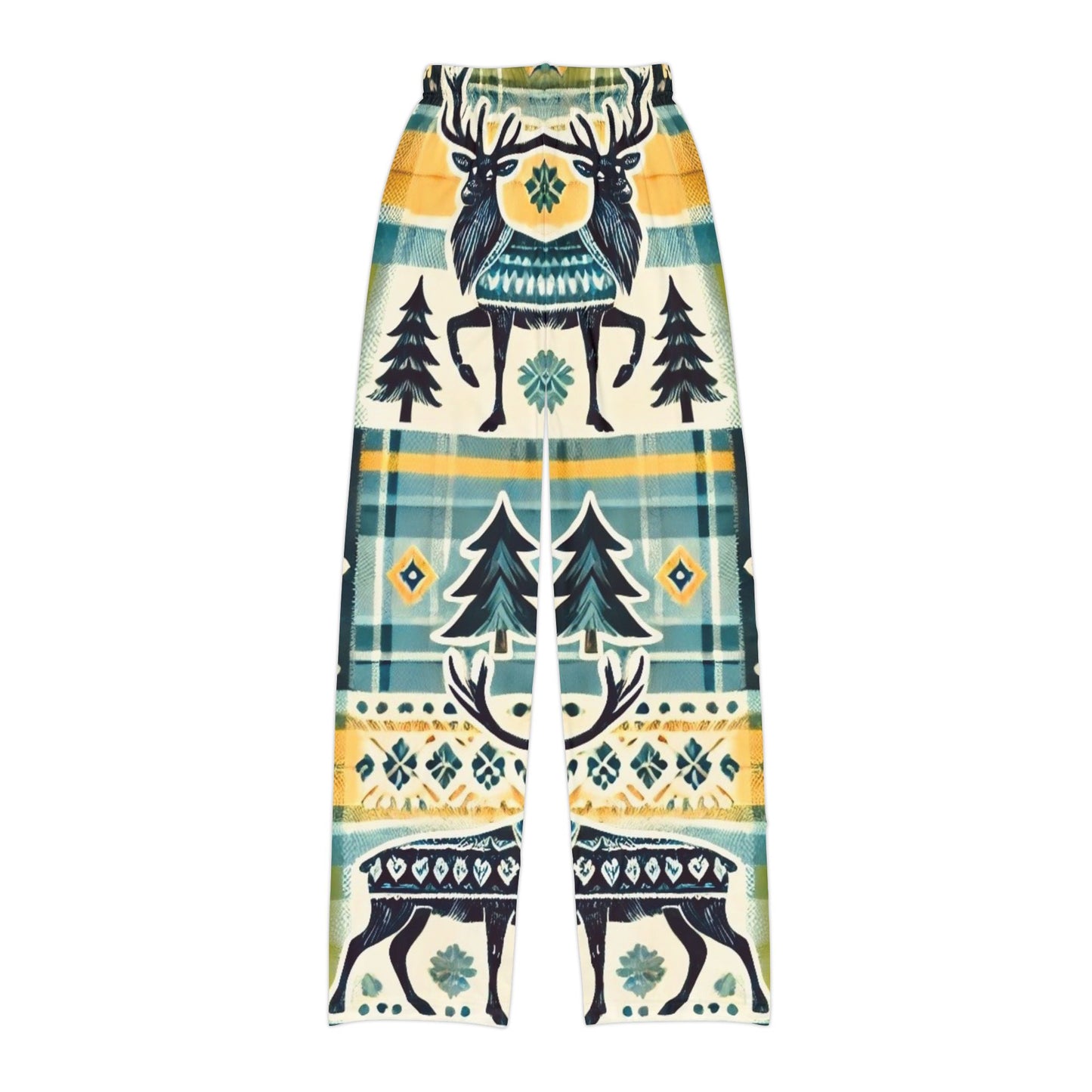 Wild Deer Kids Pajama Pants (AOP)