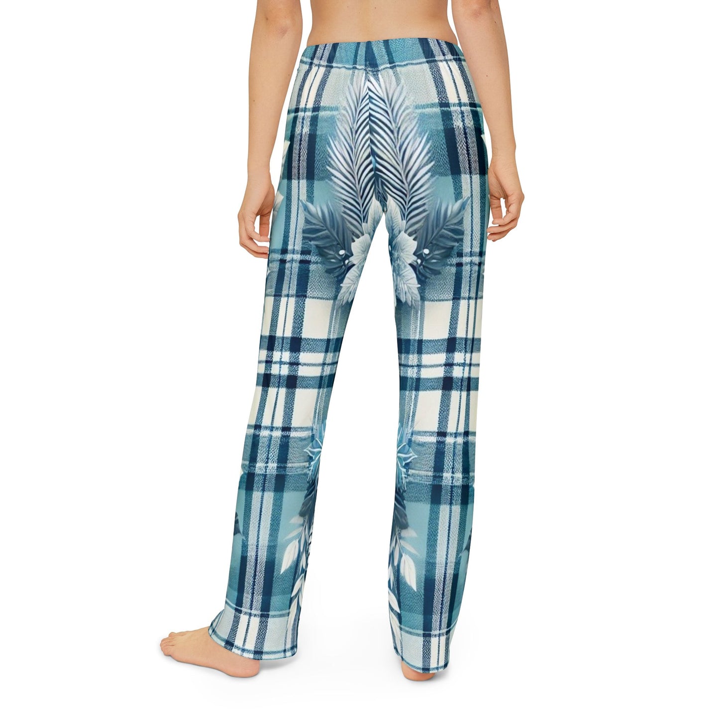 Polar Plaid Kids Pajama Pants (AOP)