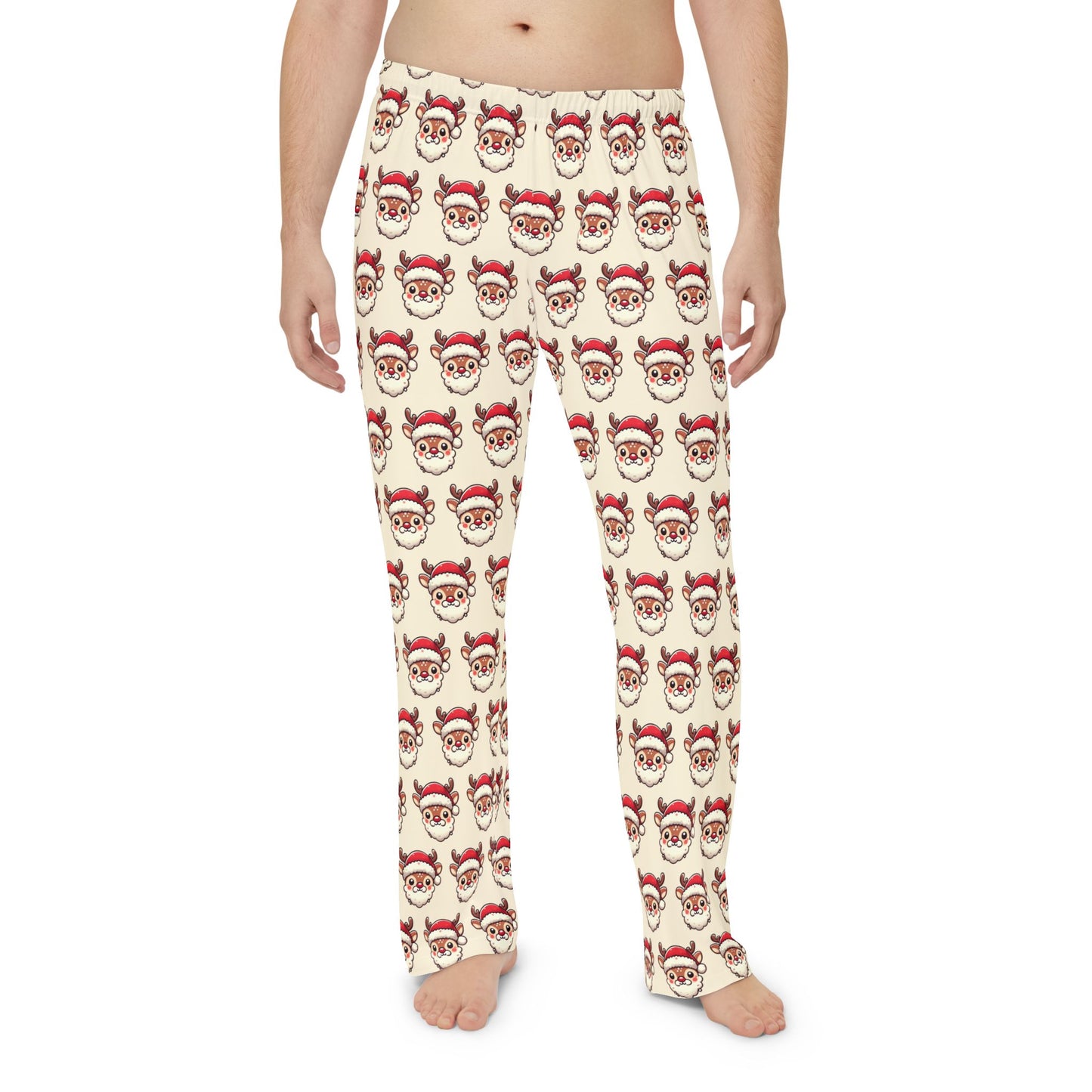 Hello Santa Men's Pajama Pants (AOP)