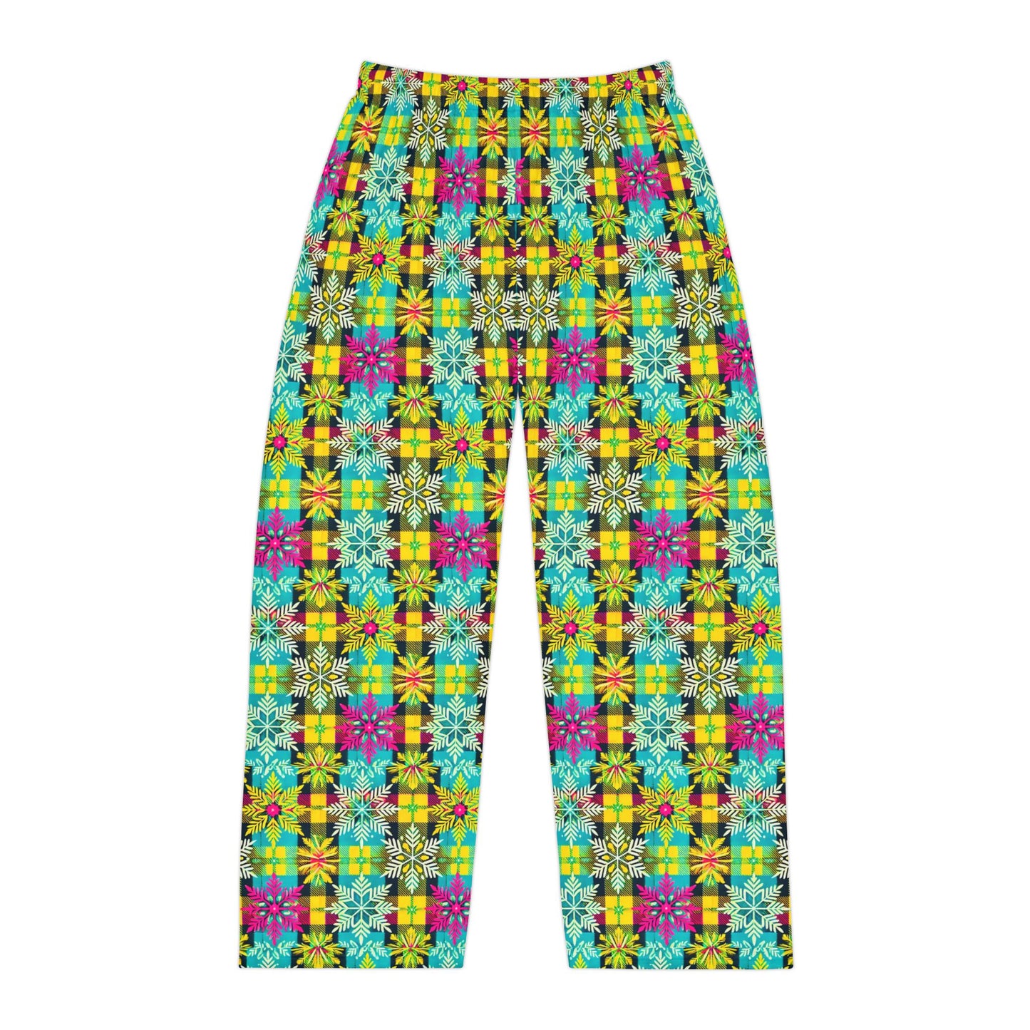 Sno-Flakes Men's Pajama Pants (AOP)