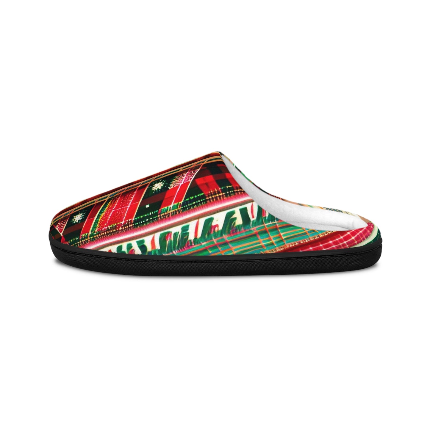 Gift Wrap Men's Indoors Slippers