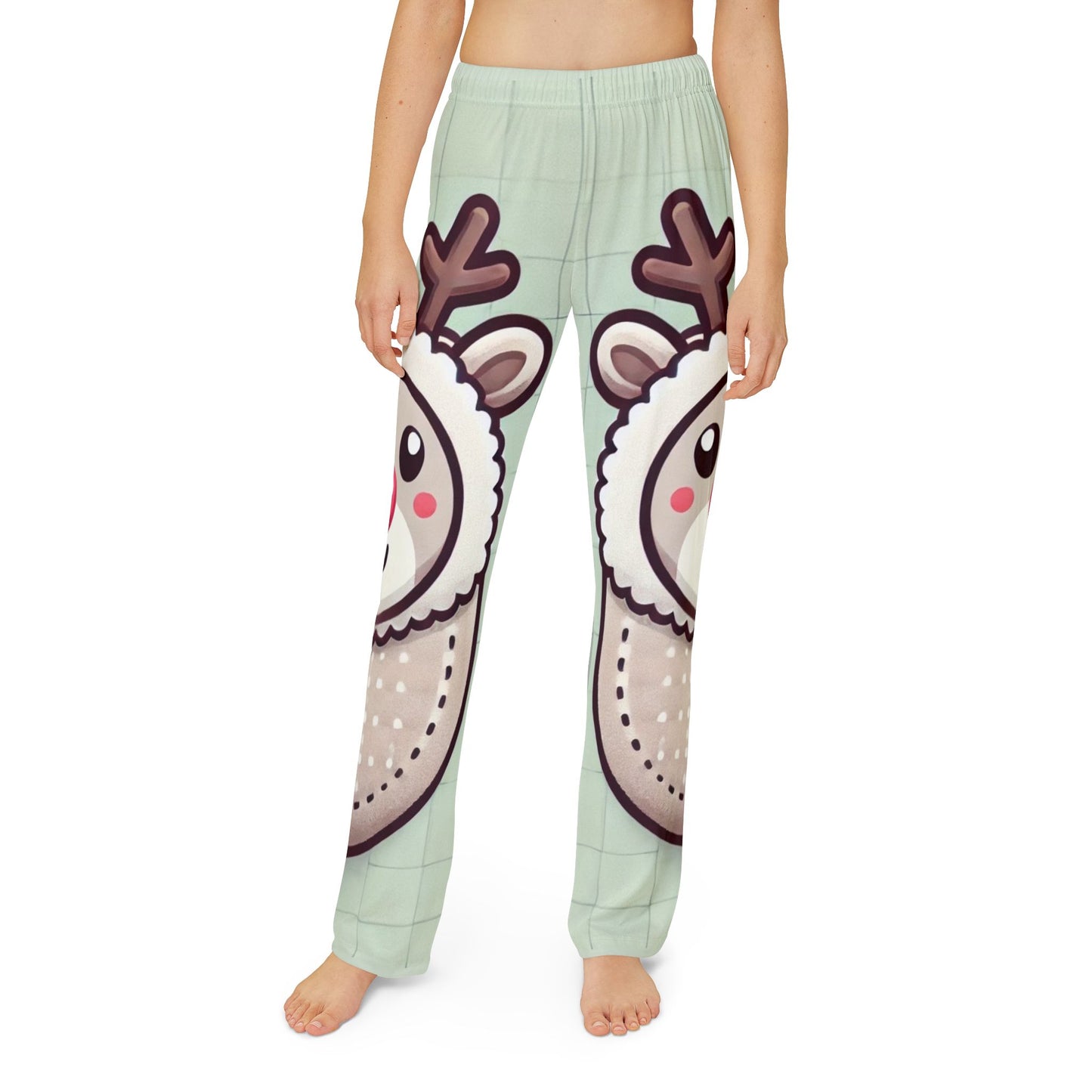 Baby Reindeer Kids Pajama Pants (AOP)