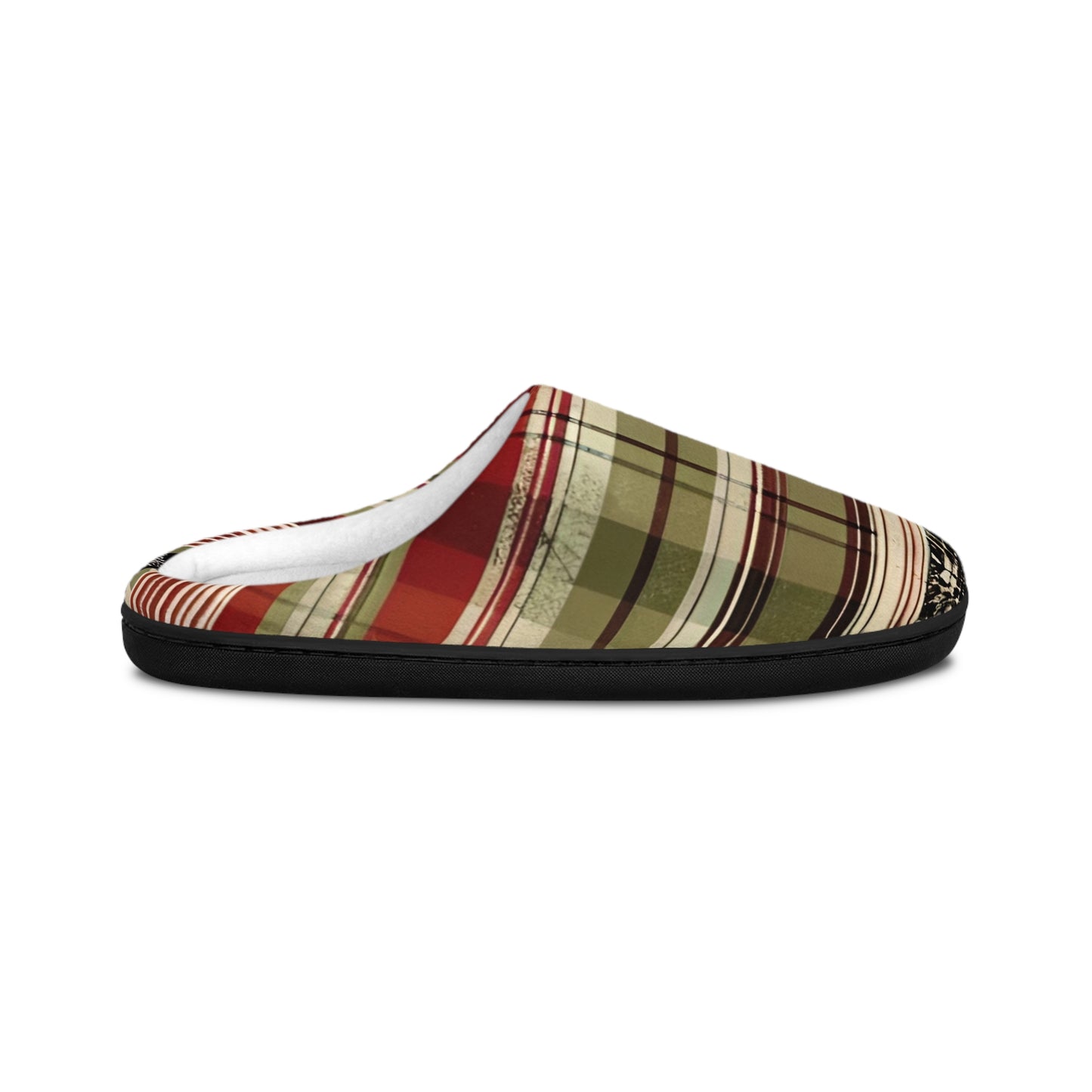 Between the Lines Plaid Women's Indoor Slippers