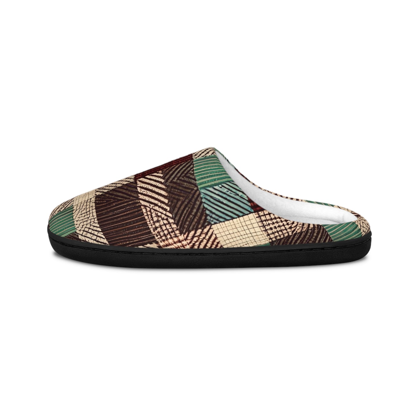 Cabin Retreat Plaid Men's Indoor Slippers