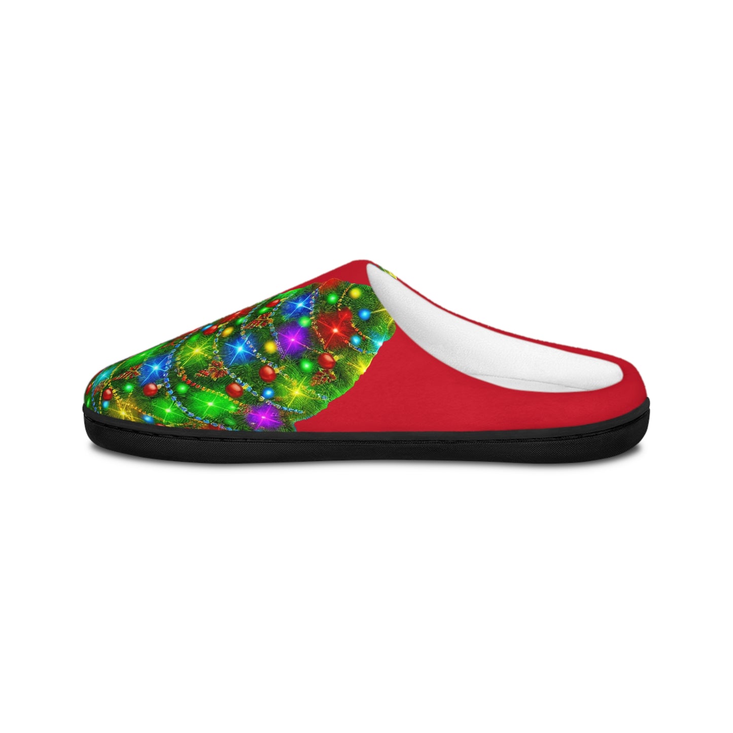 Christmas Tree Men's Indoors Slippers