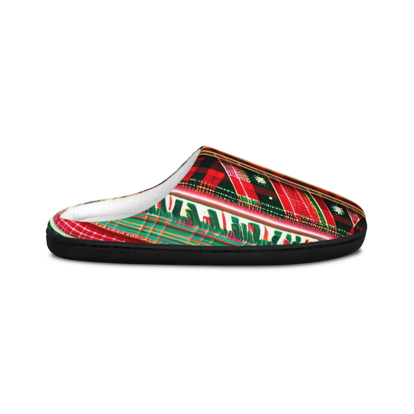 Gift Wrap Men's Indoors Slippers