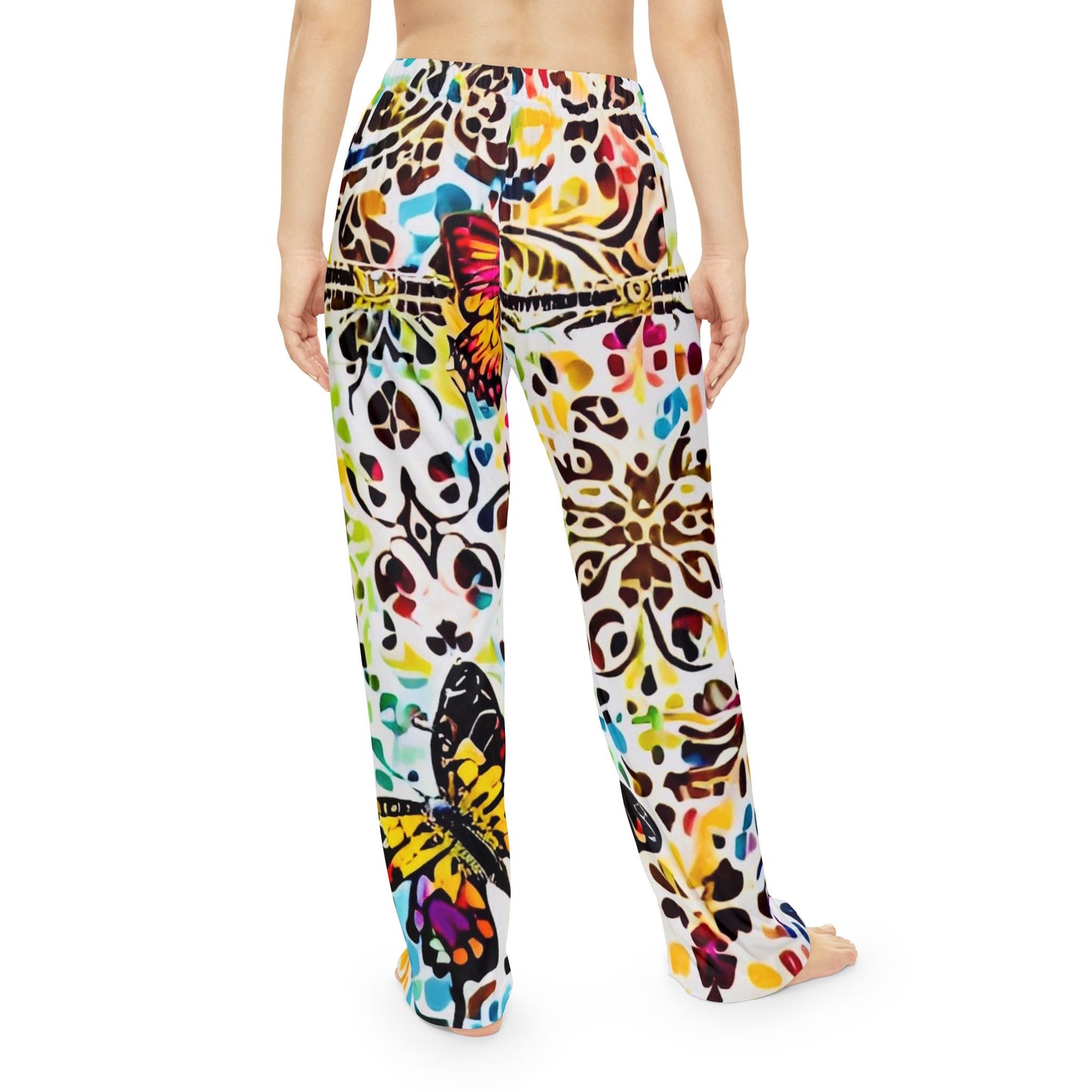 Butterfly Effect Women's Pajama Pants (AOP)