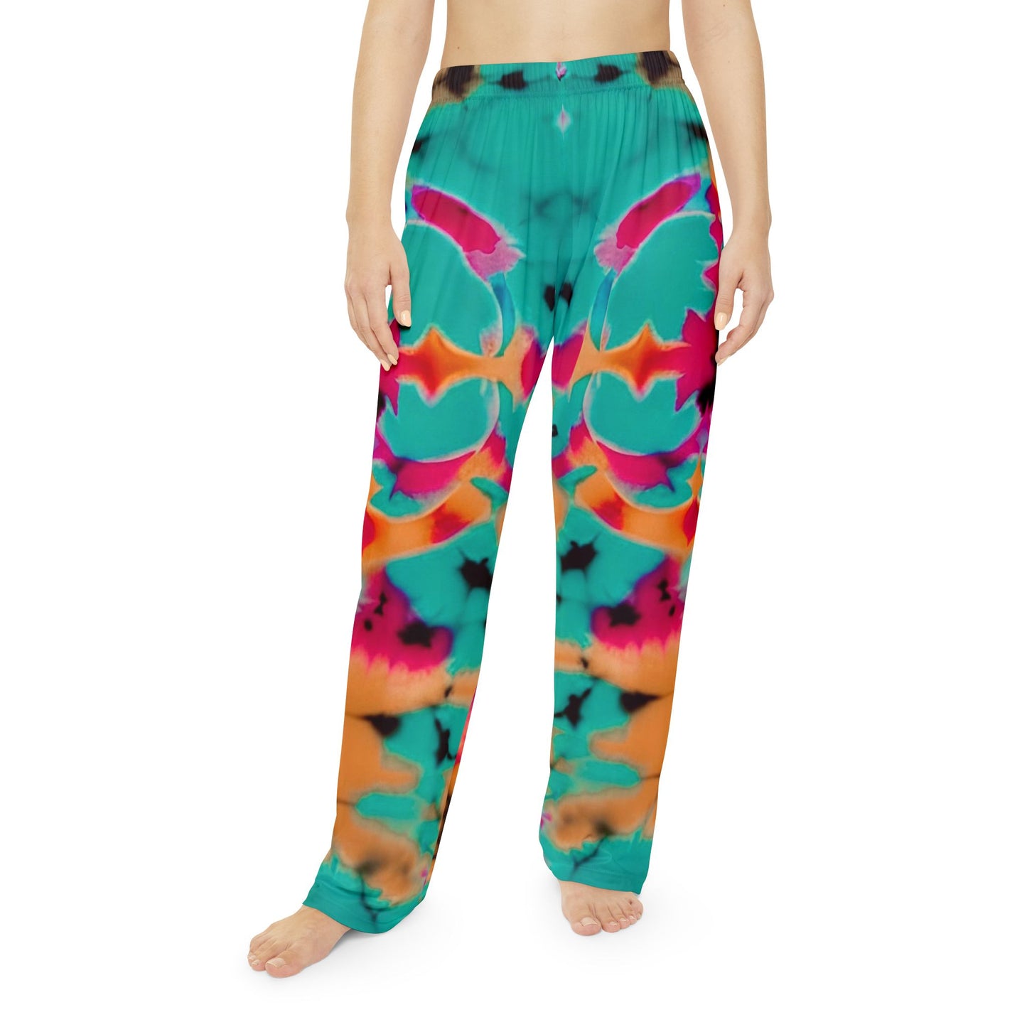 Groovy Dreams Women's Pajama Pants (AOP)