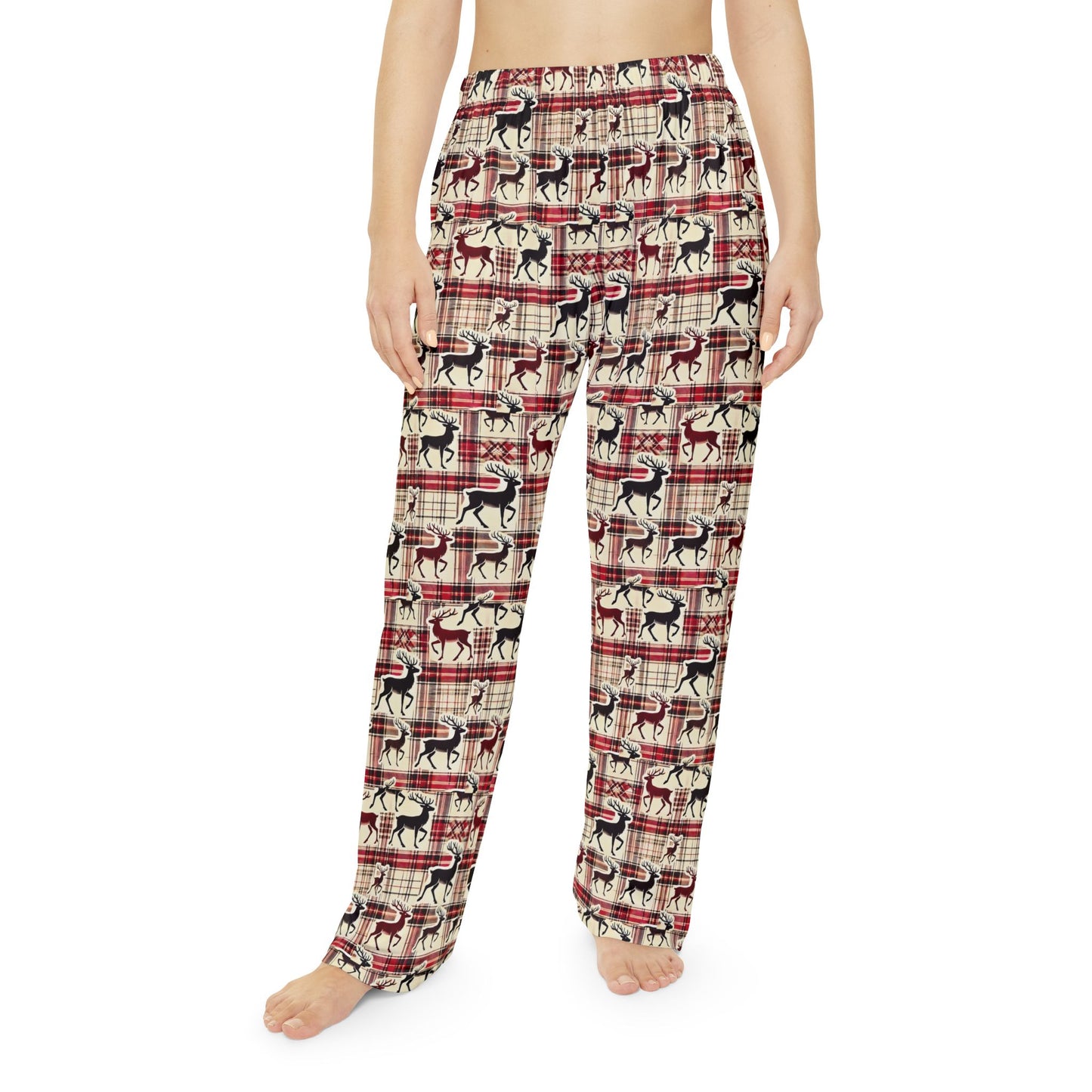 Oh Deer! Women's Pajama Pants (AOP)