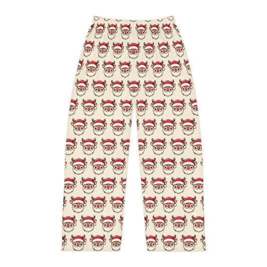 Hello Santa Men's Pajama Pants (AOP)