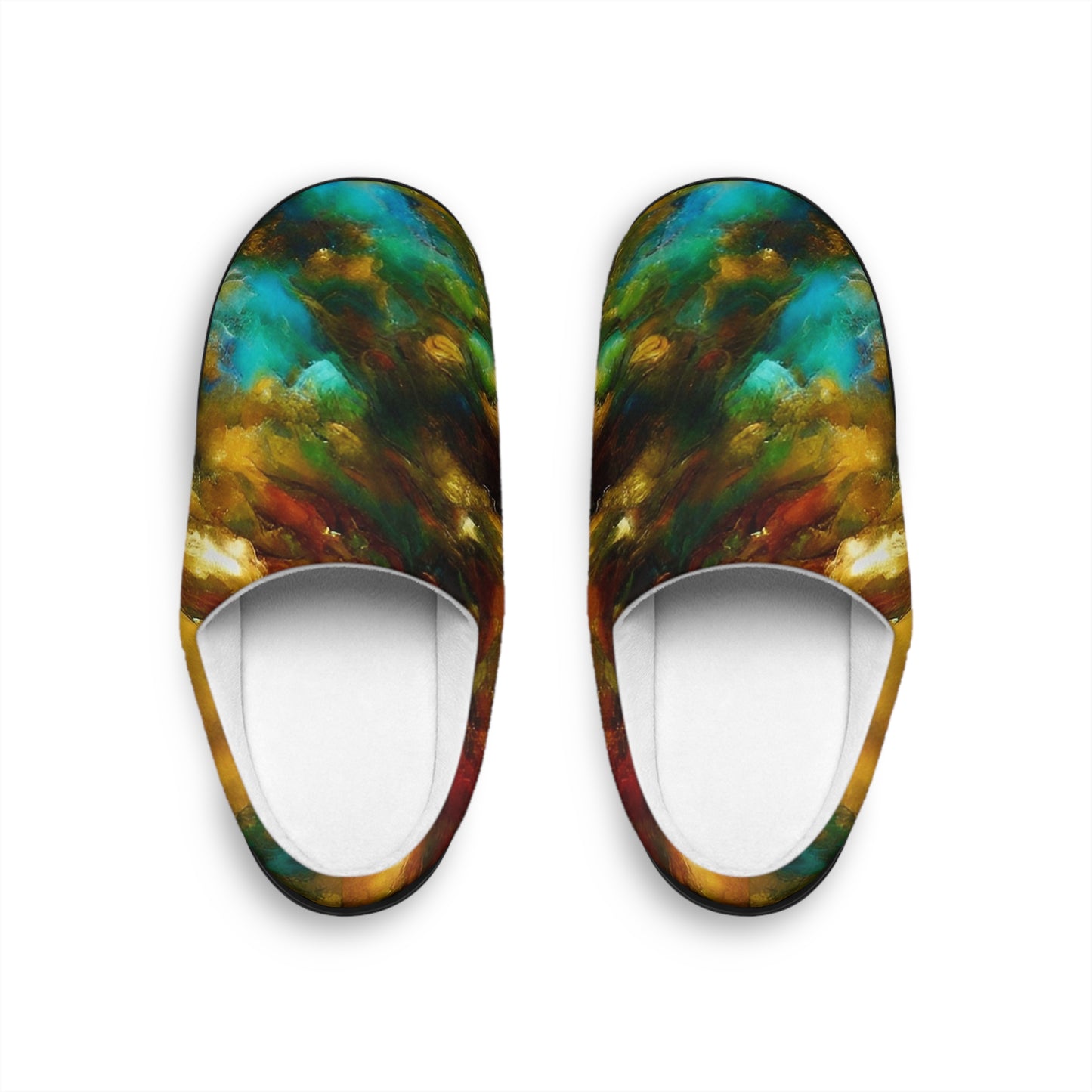 Marbled Men's Indoor Slippers