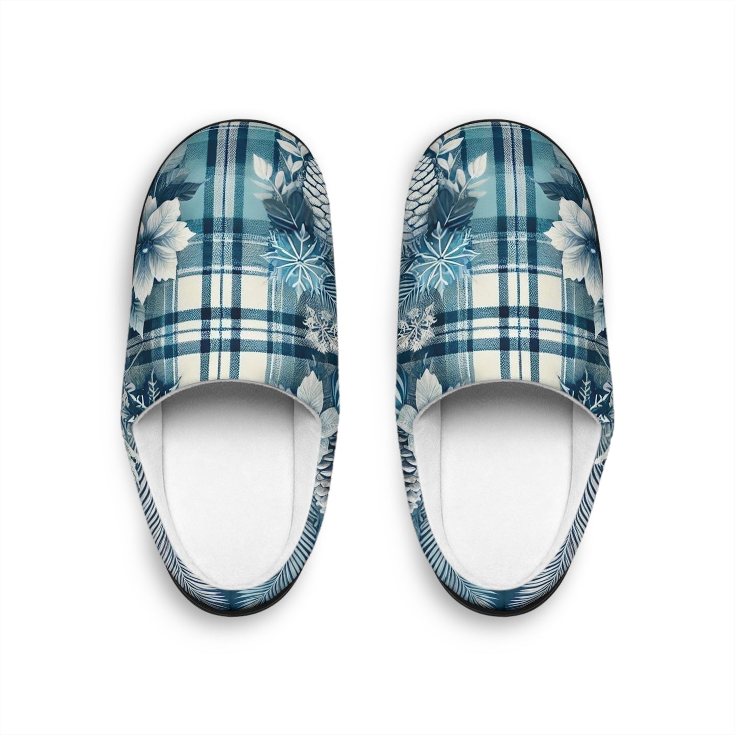 Polar Plaid Women's Indoor Slippers