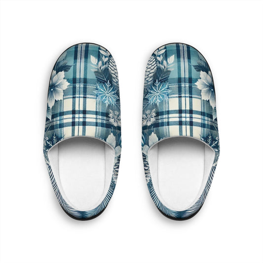 Polar Plaid Women's Indoor Slippers