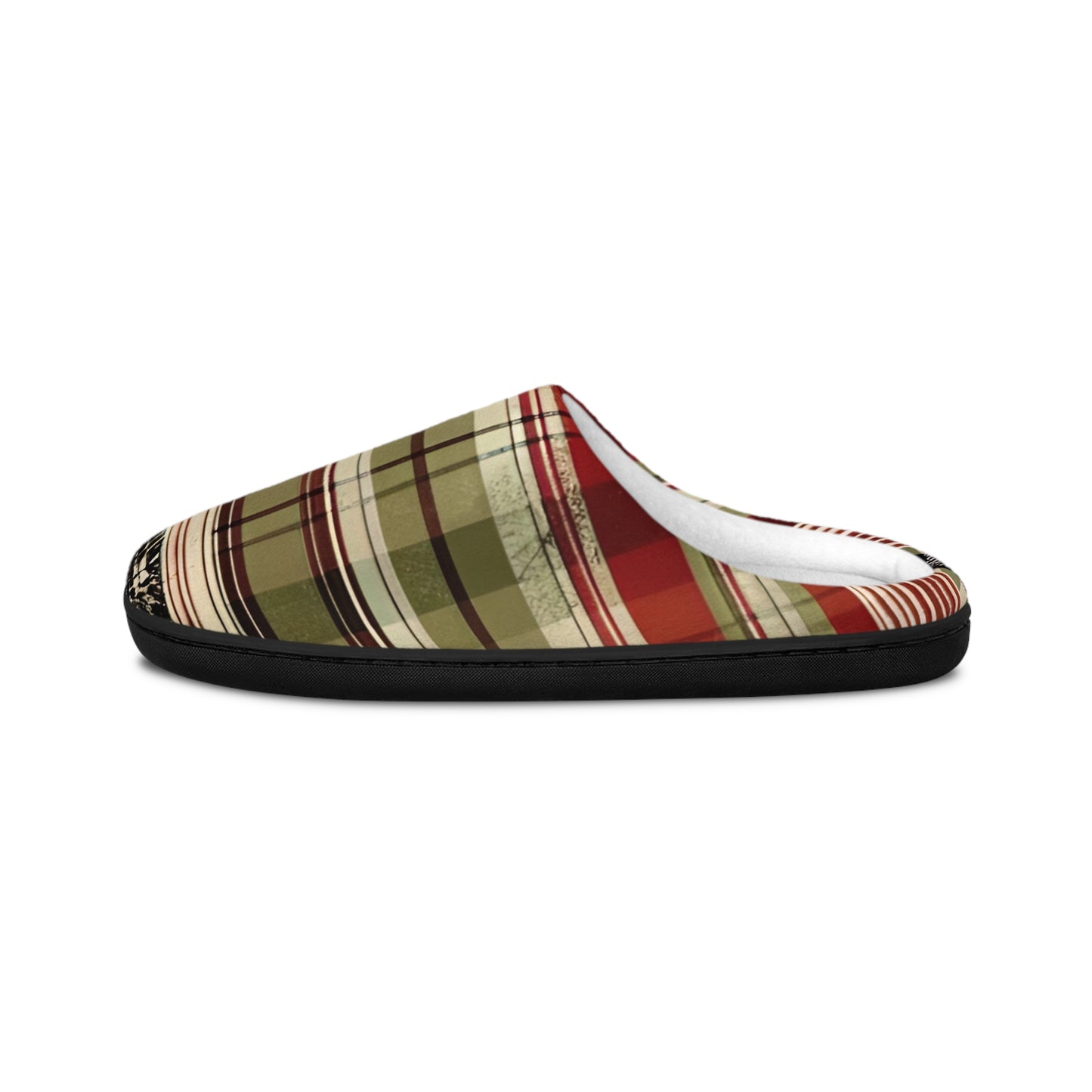 Between the Lines Plaid Women's Indoor Slippers