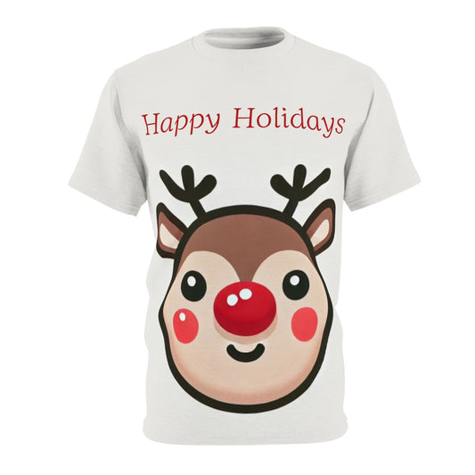 Reindeer Men's Cut & Sew Tee (AOP)