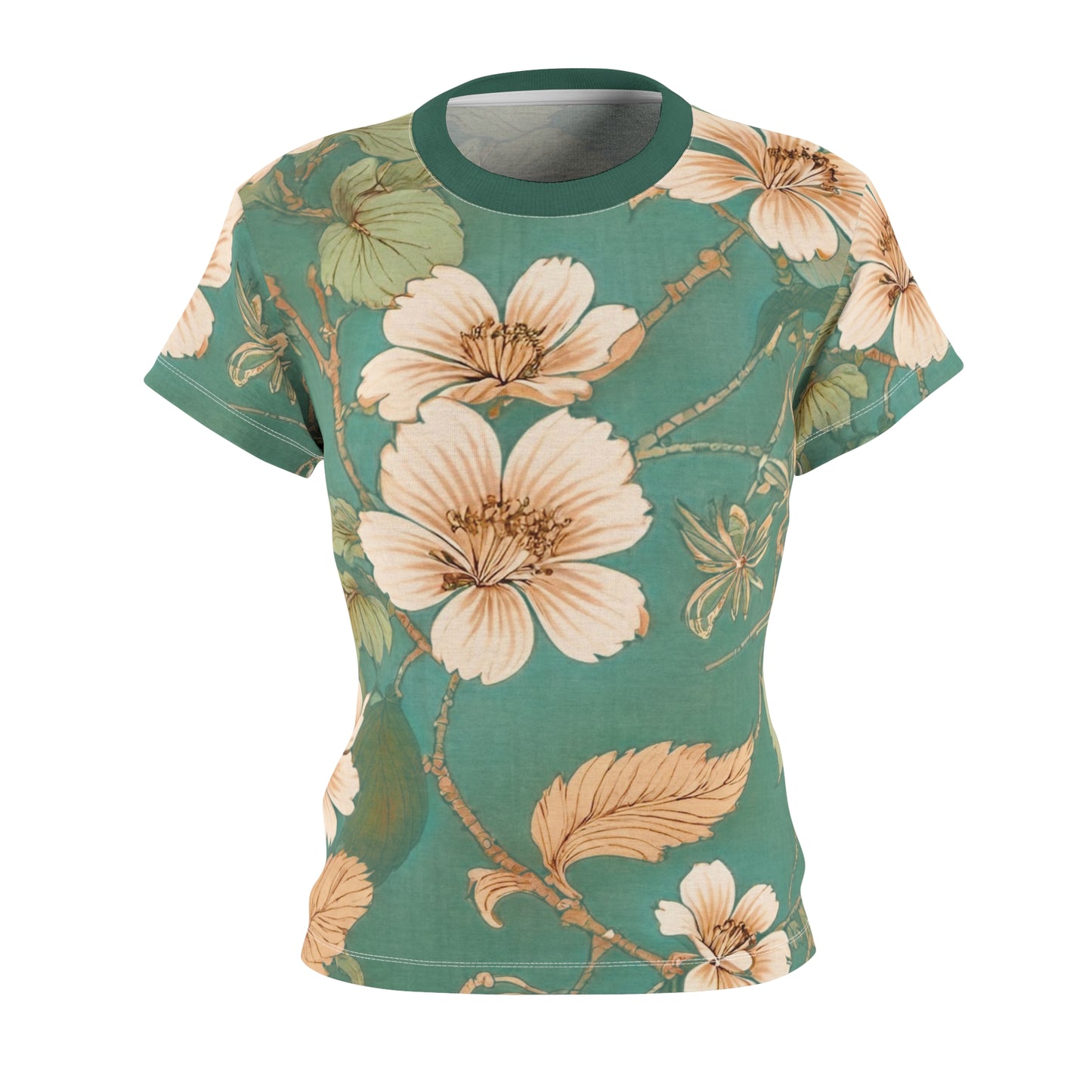 Orchid Bliss Women's Cut & Sew Tee (AOP)