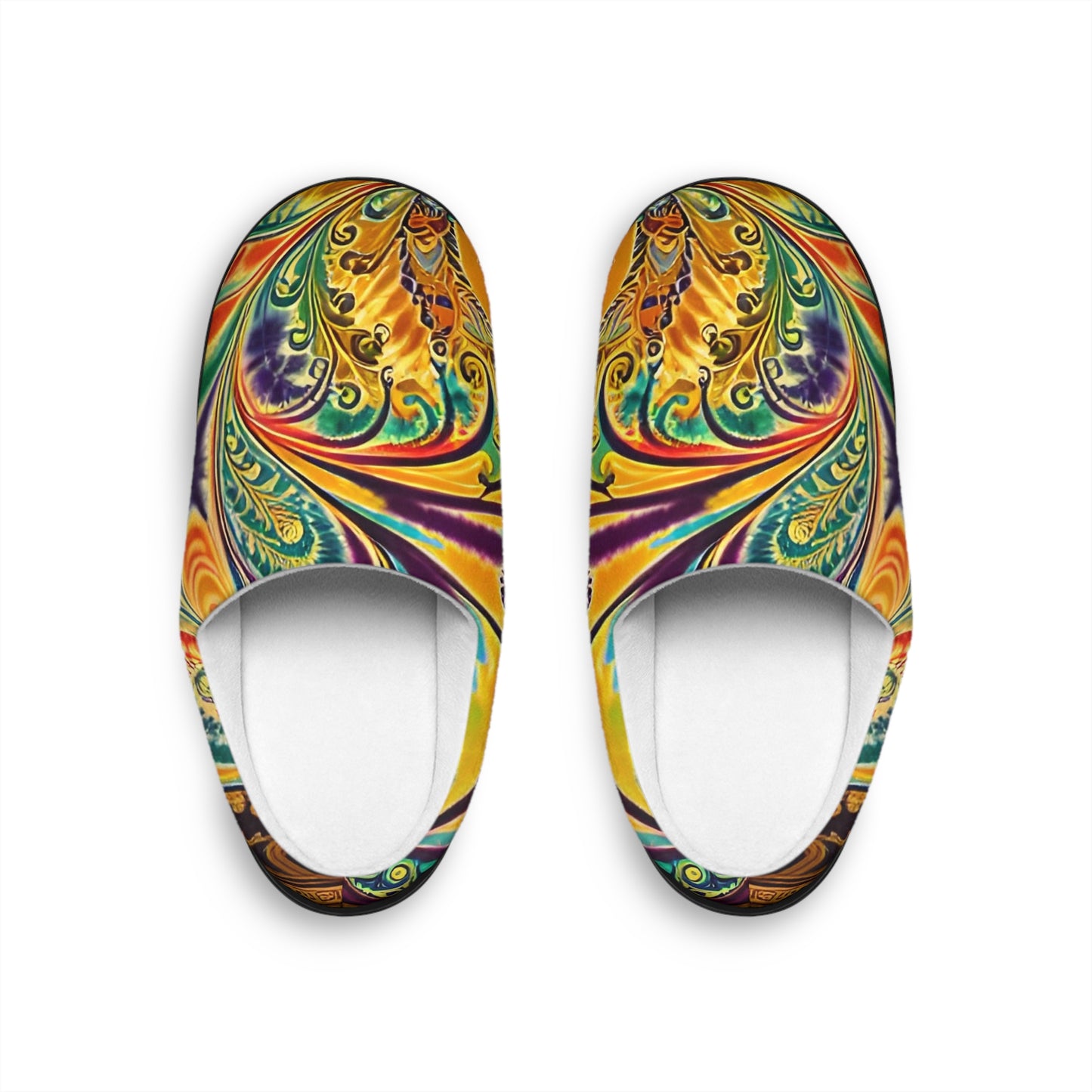 Radiant Swirl Men's Indoor Slippers