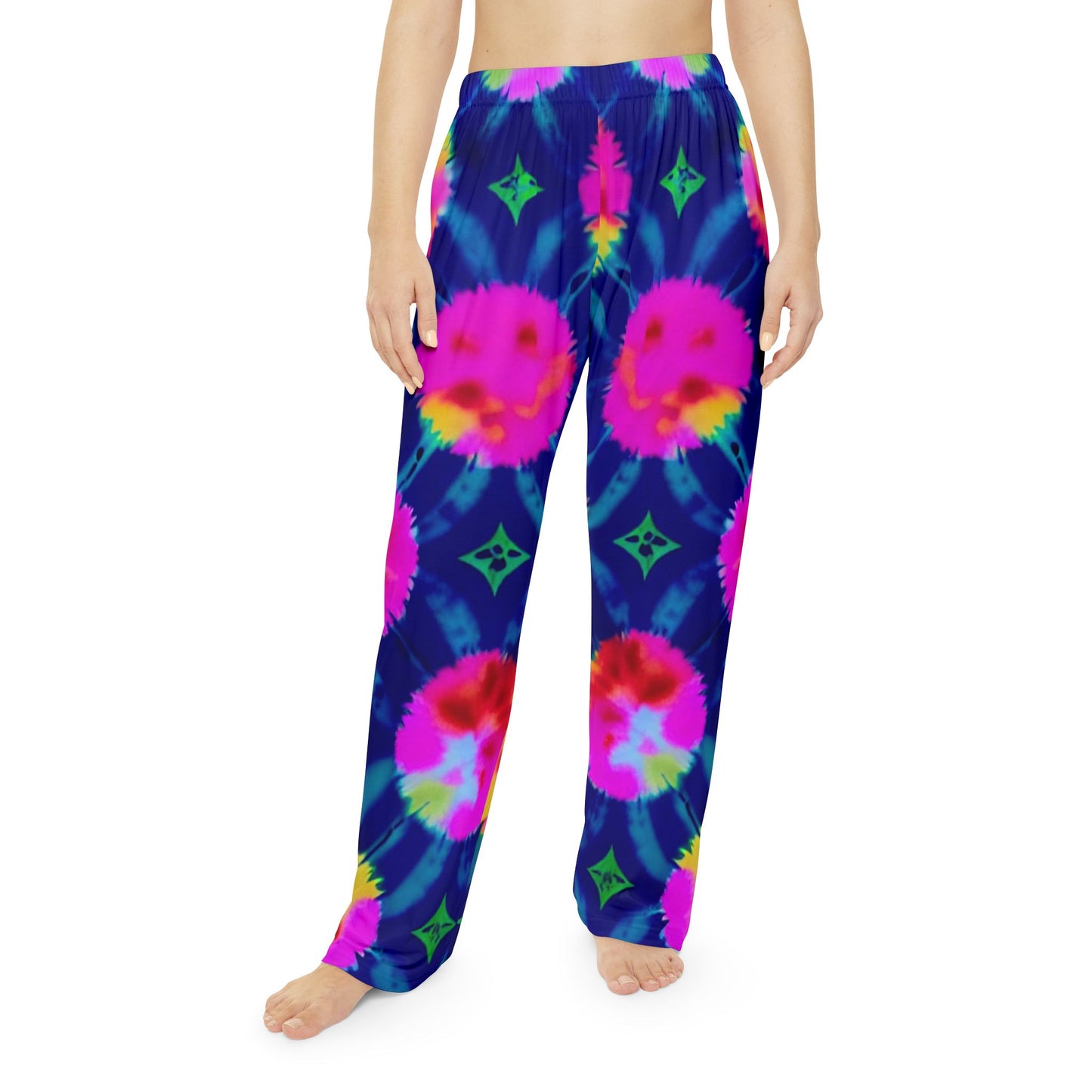 Fuzzy Wuzzy Women's Pajama Pants (AOP)