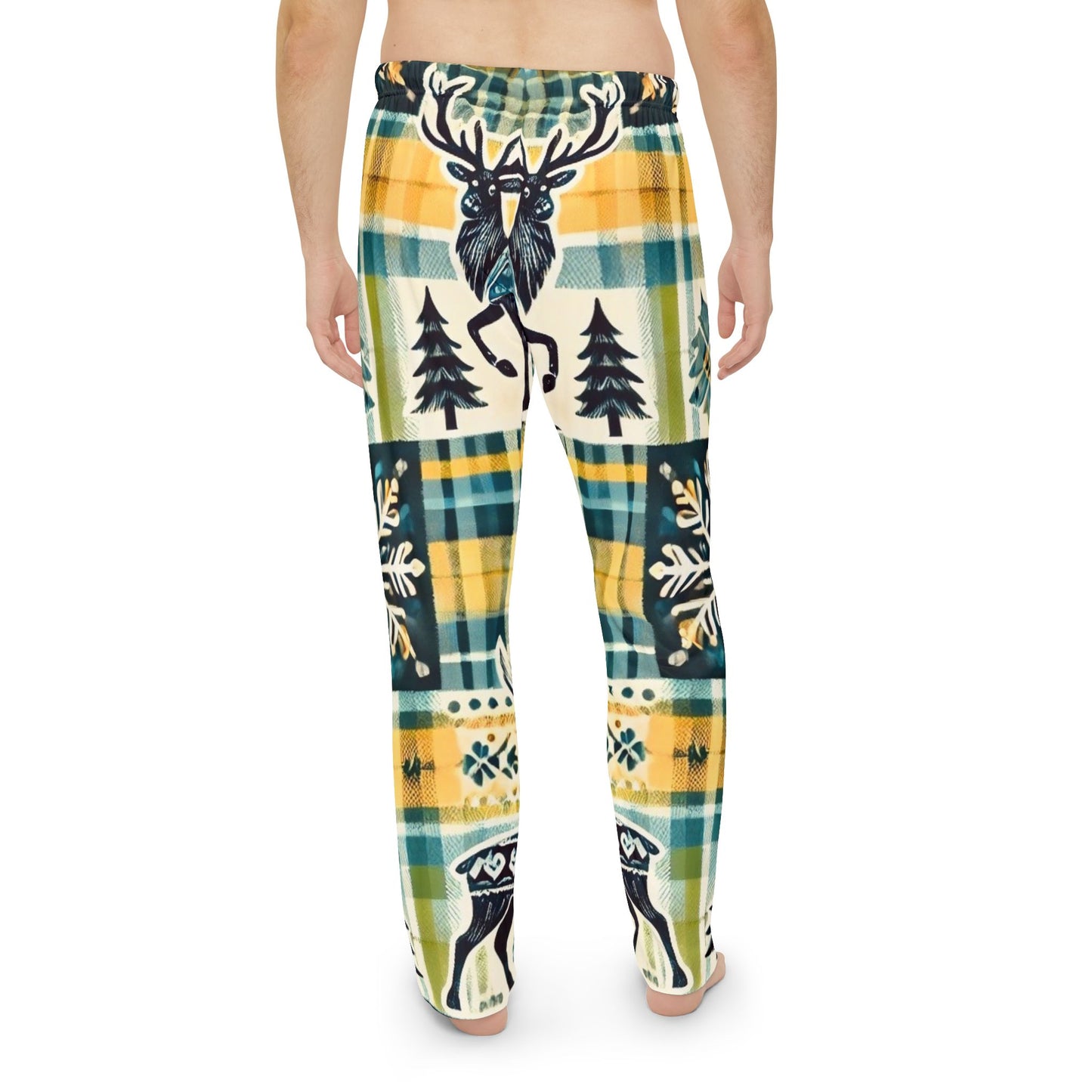 Wild Deer Men's Pajama Pants (AOP)