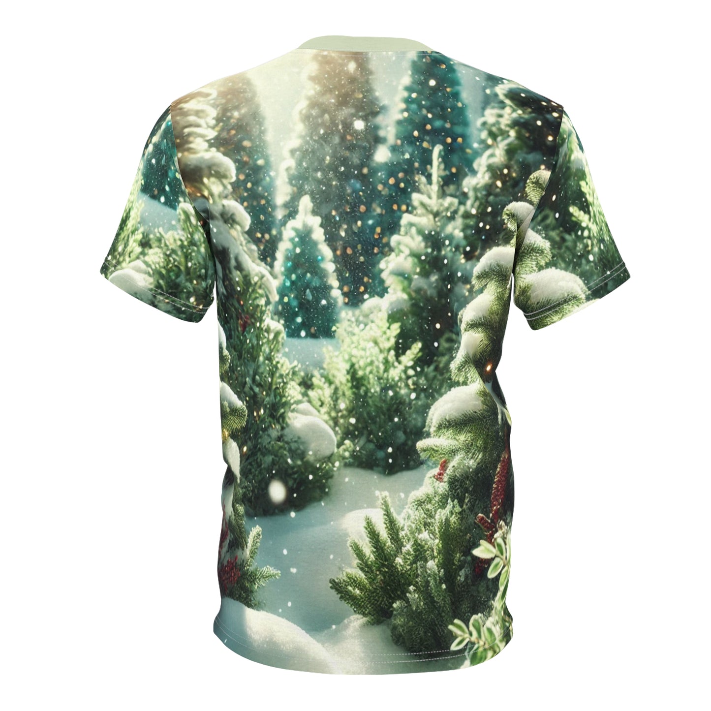 Frosted Forest Men's Cut & Sew Tee (AOP)