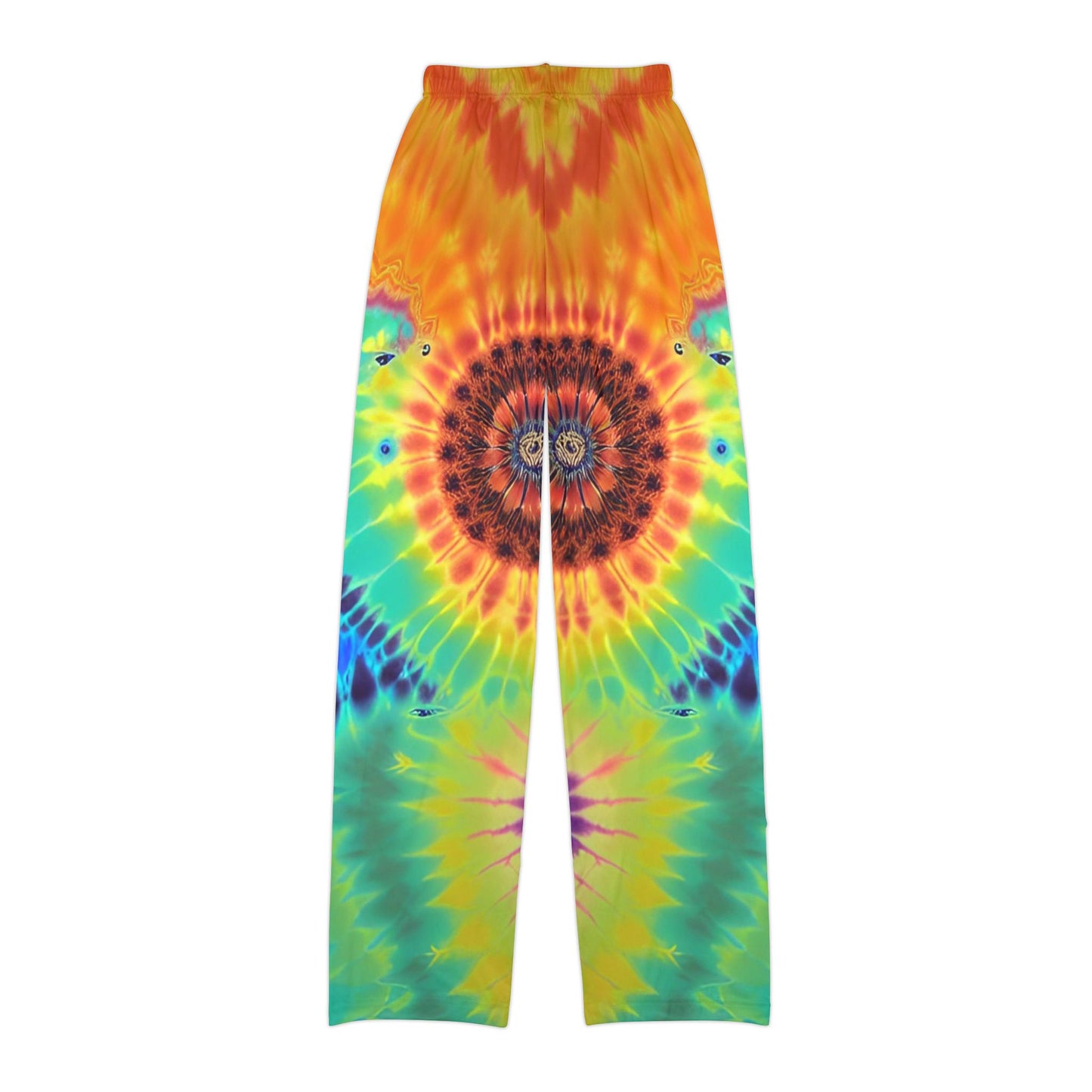 Rainbow Swirl Kids Pajama Pants (AOP)