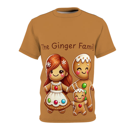 The Ginger Family Men's Cut & Sew Tee (AOP)