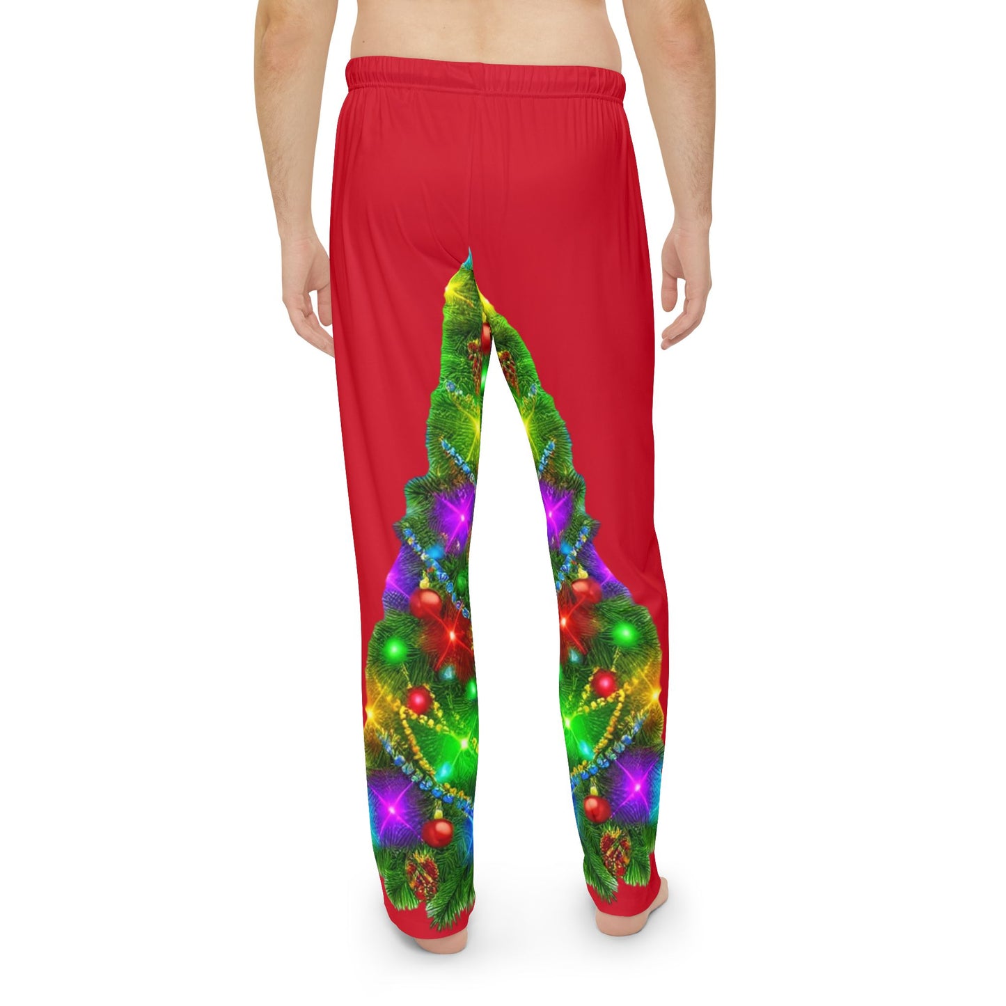 Christmas Tree Men's Pajama Pants (AOP)