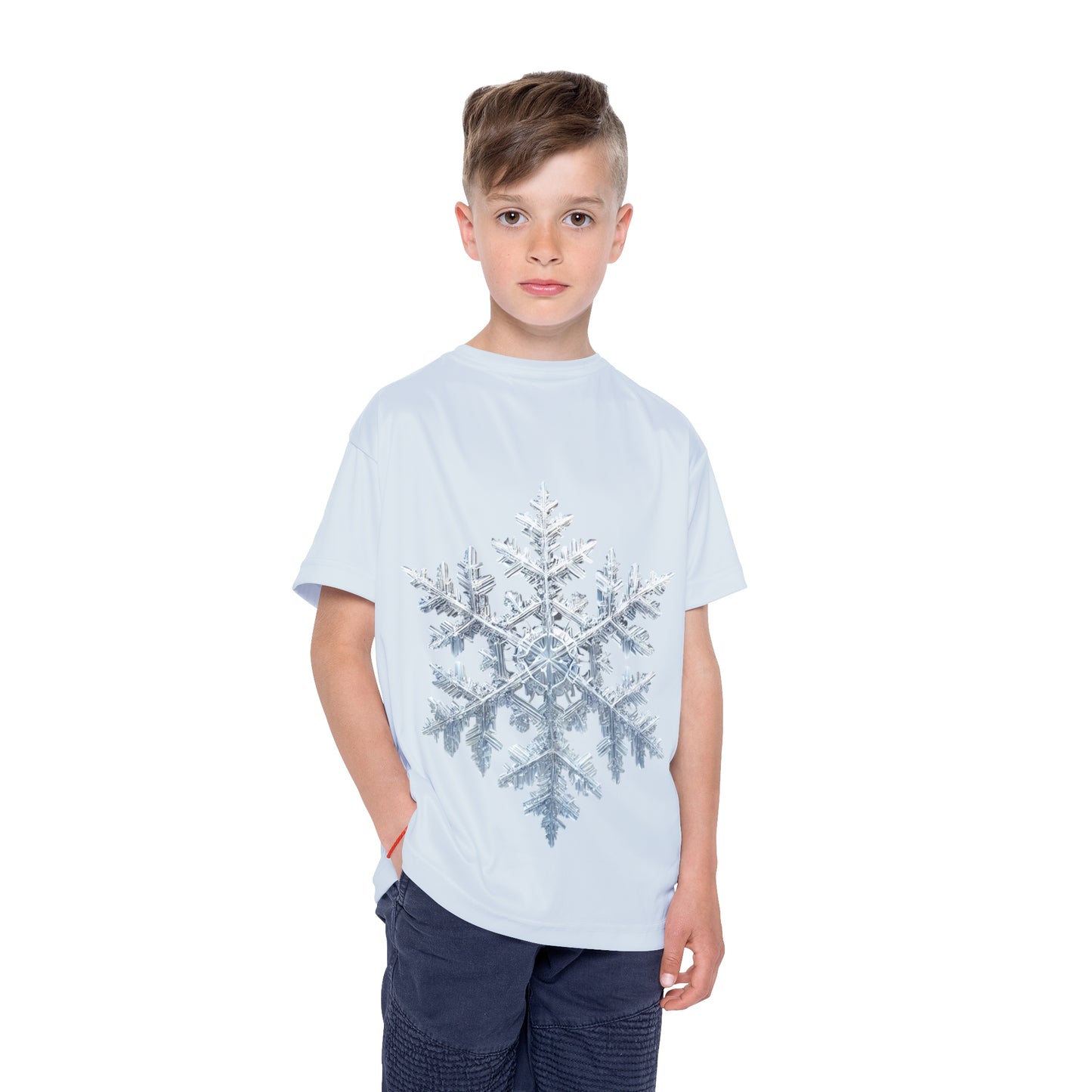 Crystal Frost Kids Sports Jersey (AOP)