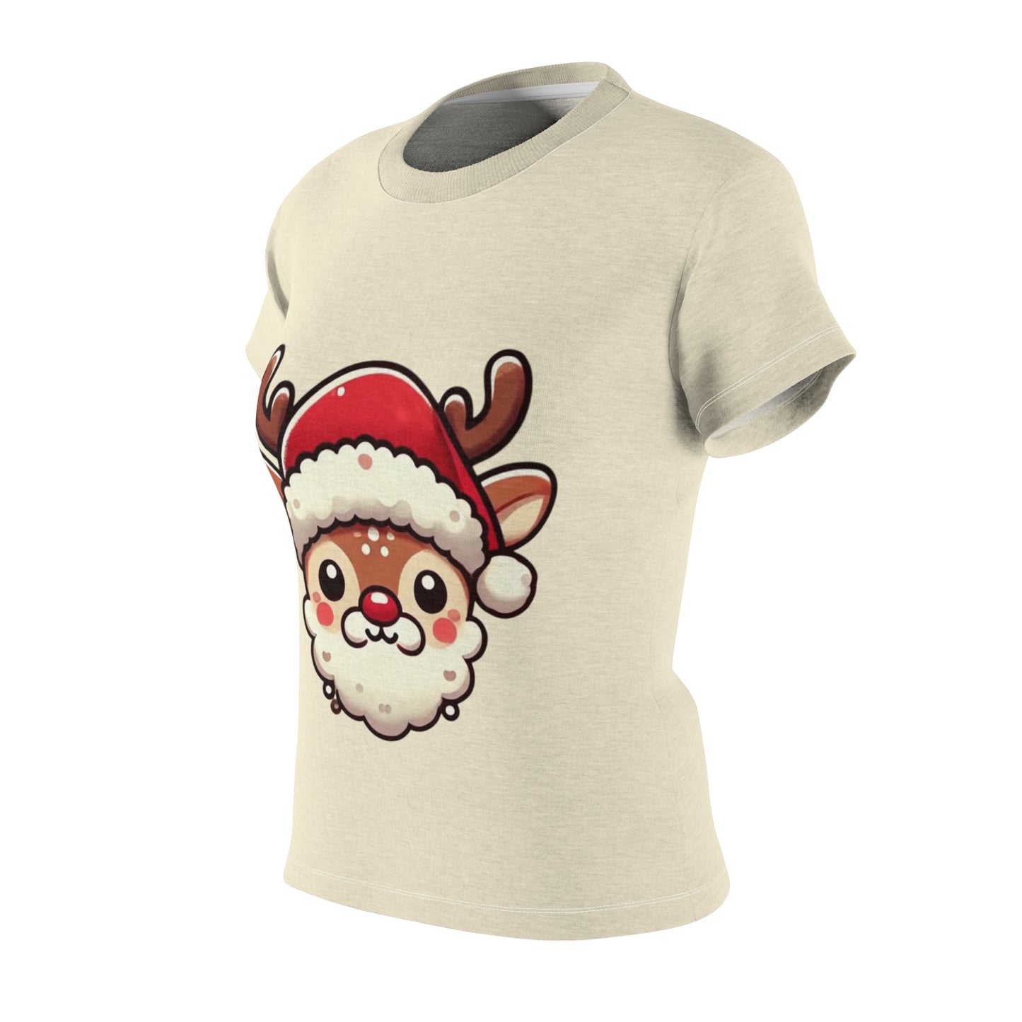 Hello Santa Women's Cut & Sew Tee (AOP)