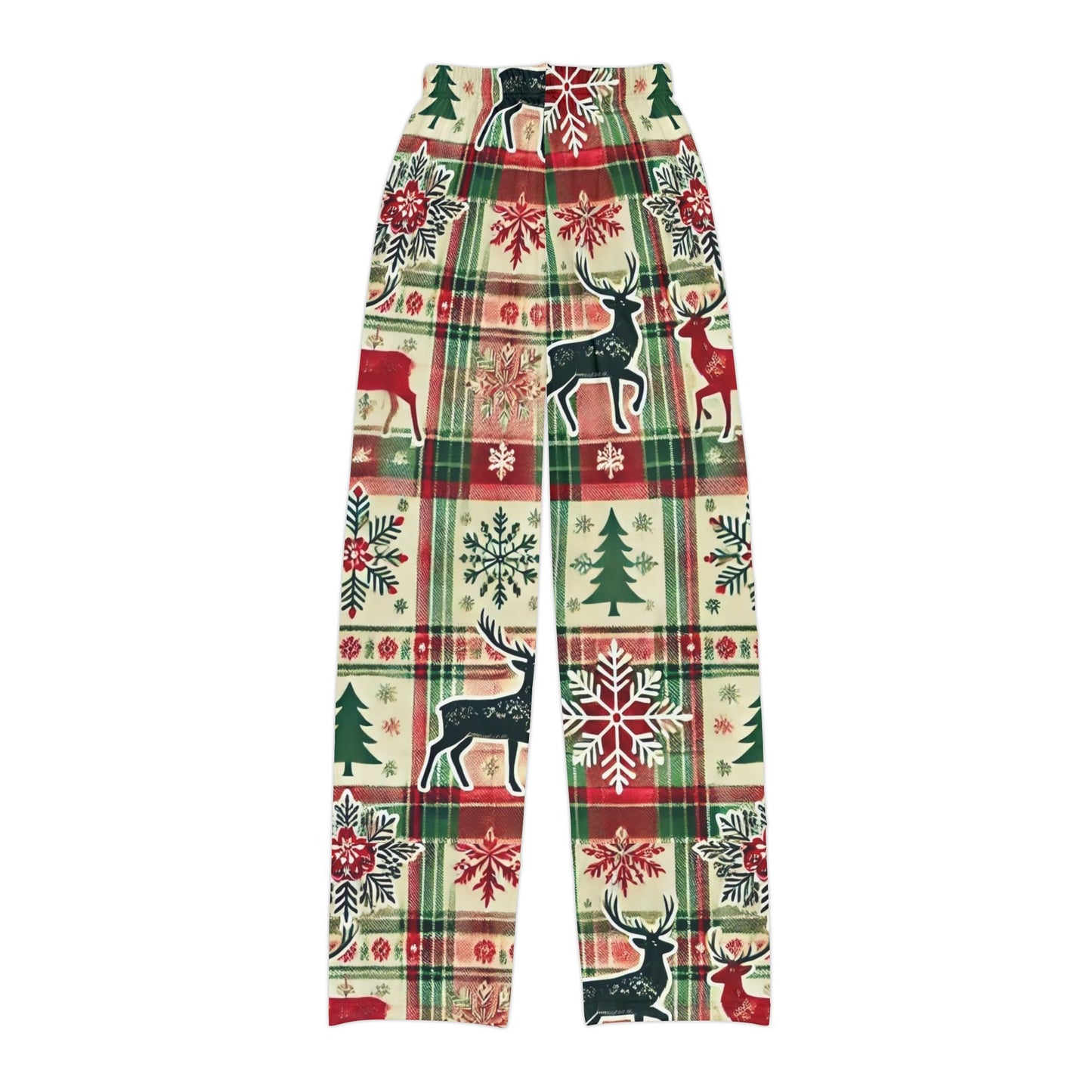 Evergreen Stag Kids Pajama Pants (AOP)