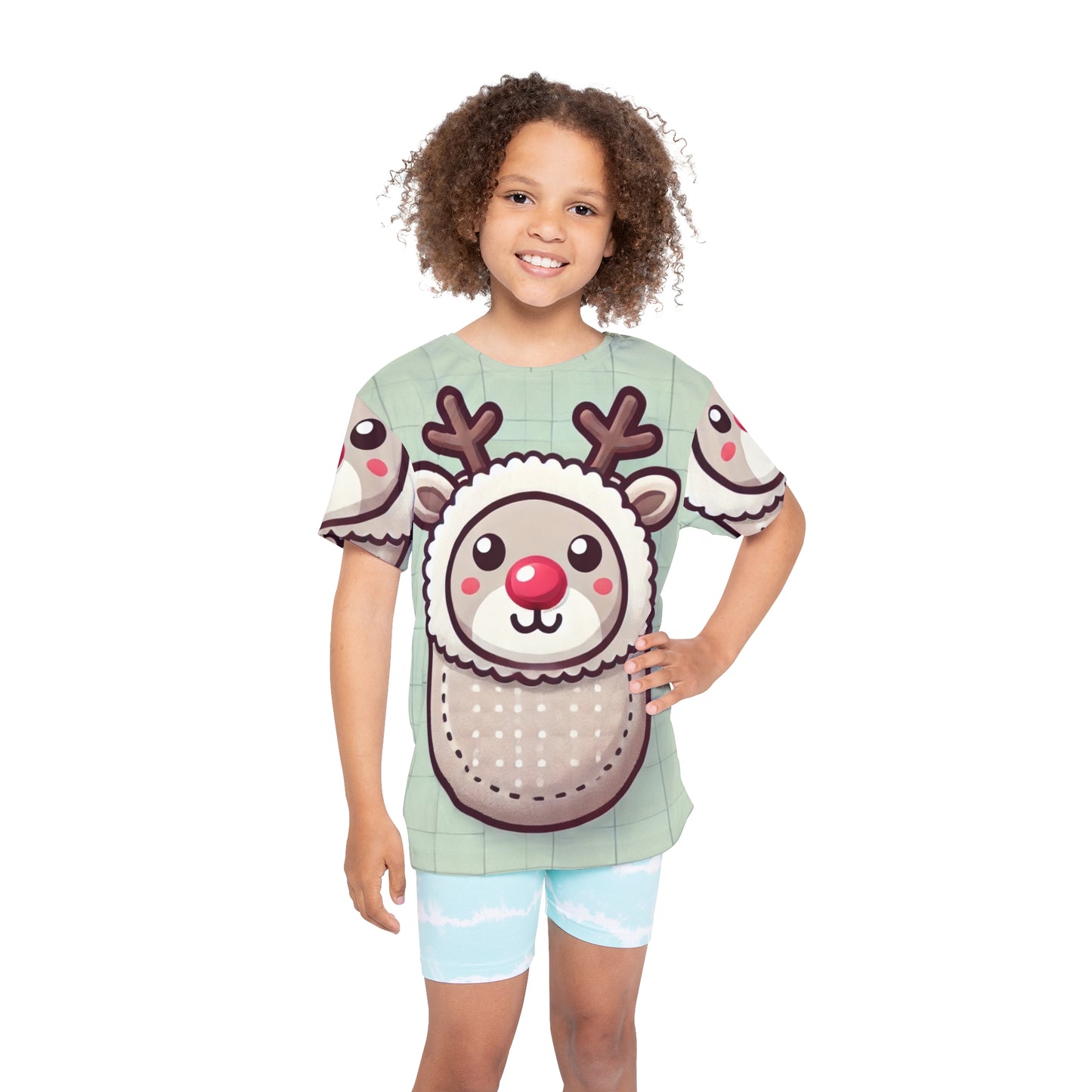 Baby Reindeer Kids Sports Jersey (AOP)