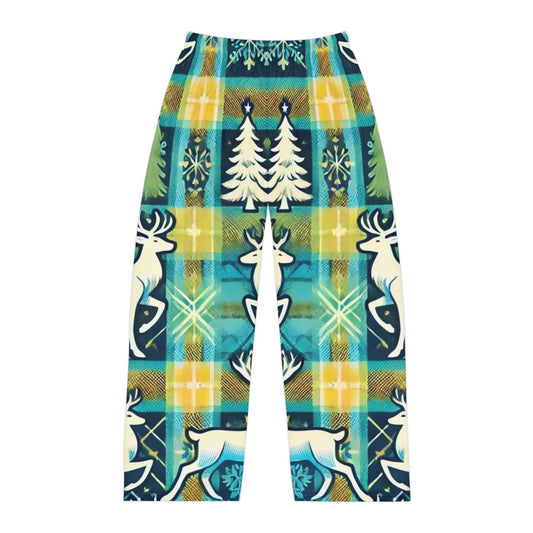 Young Stag Men's Pajama Pants (AOP)