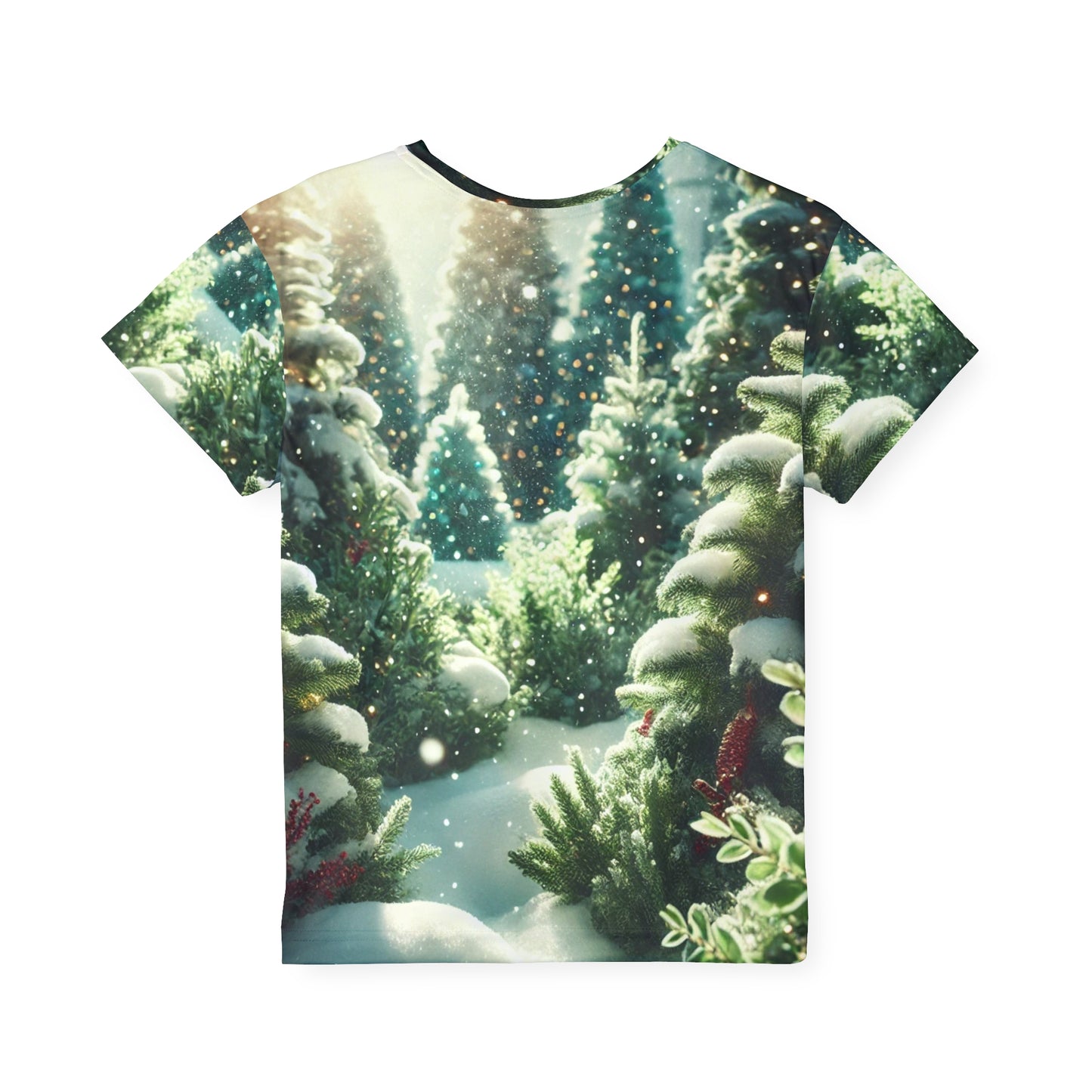 Frosted Forest Kids Sports Jersey (AOP)