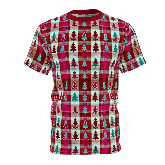 Holiday Pines Men's Cut & Sew Tee (AOP)