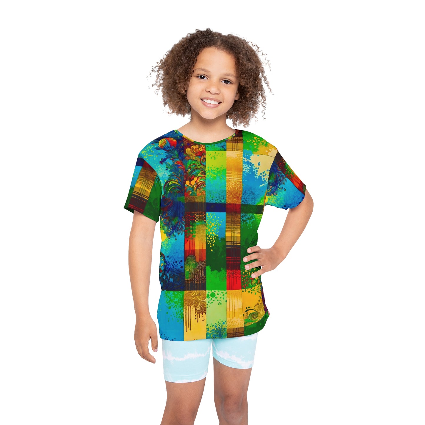 Color Me Rad Kids Sports Jersey (AOP)