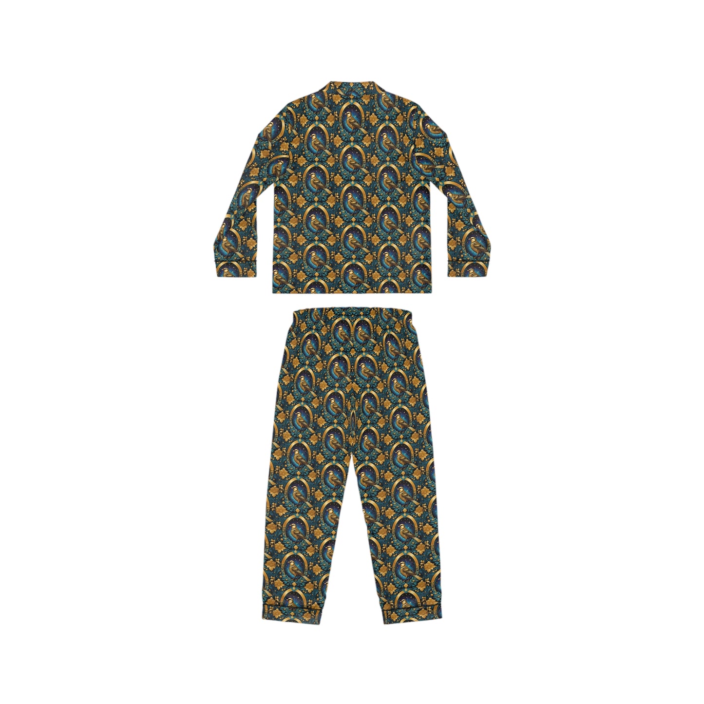 Perched Women's Satin Pajamas (AOP)