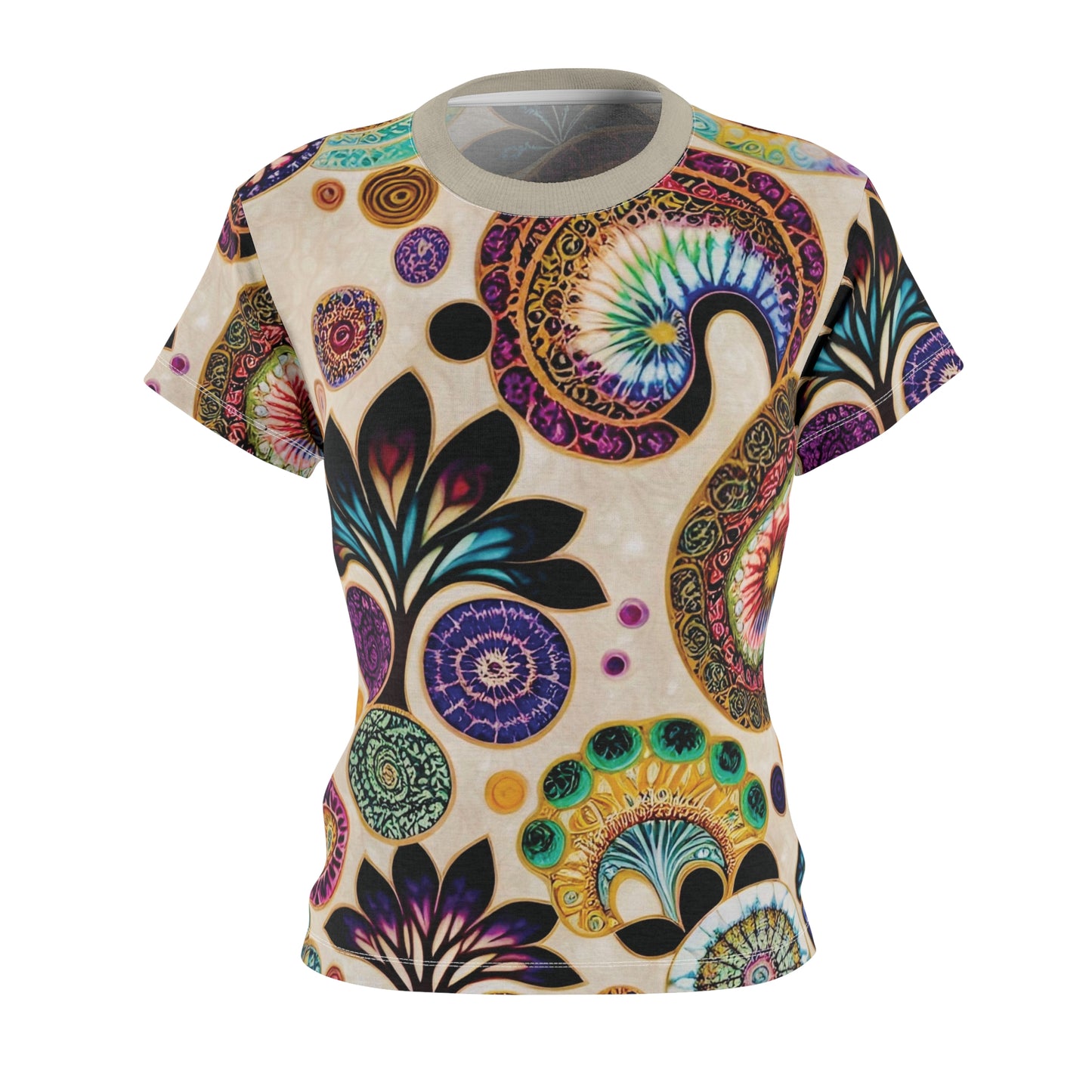 Colorbark Women's Cut & Sew Tee (AOP)