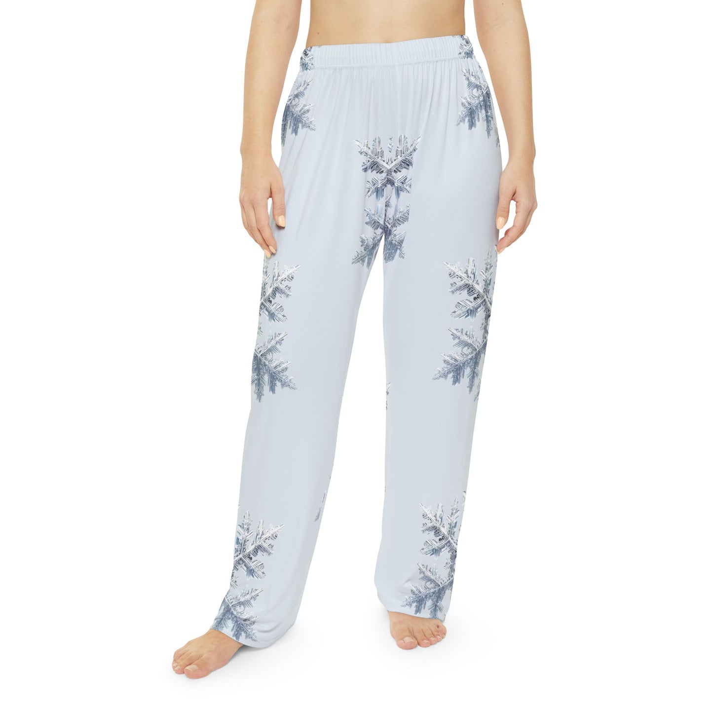 Crystal Frost Women's Pajama Pants (AOP)