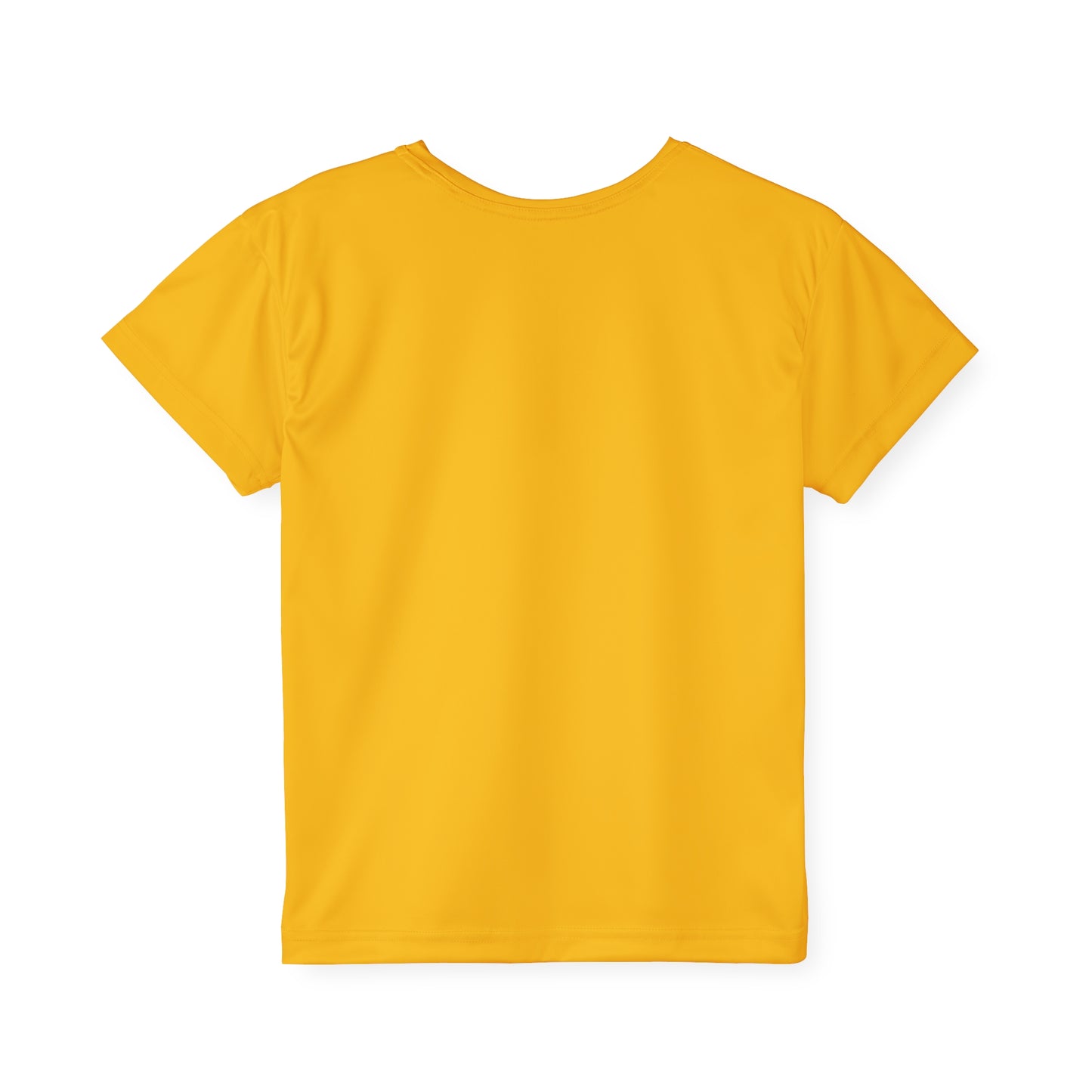 Snowflake - Yellow Kids Sports Jersey (AOP)