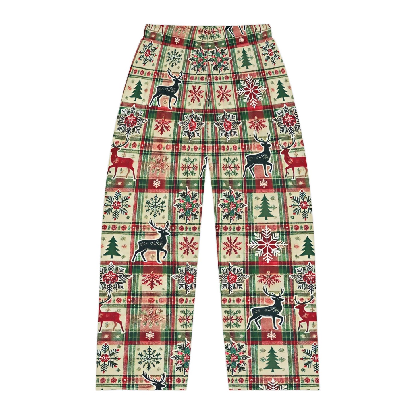 Evergreen Stag Men's Pajama Pants (AOP)