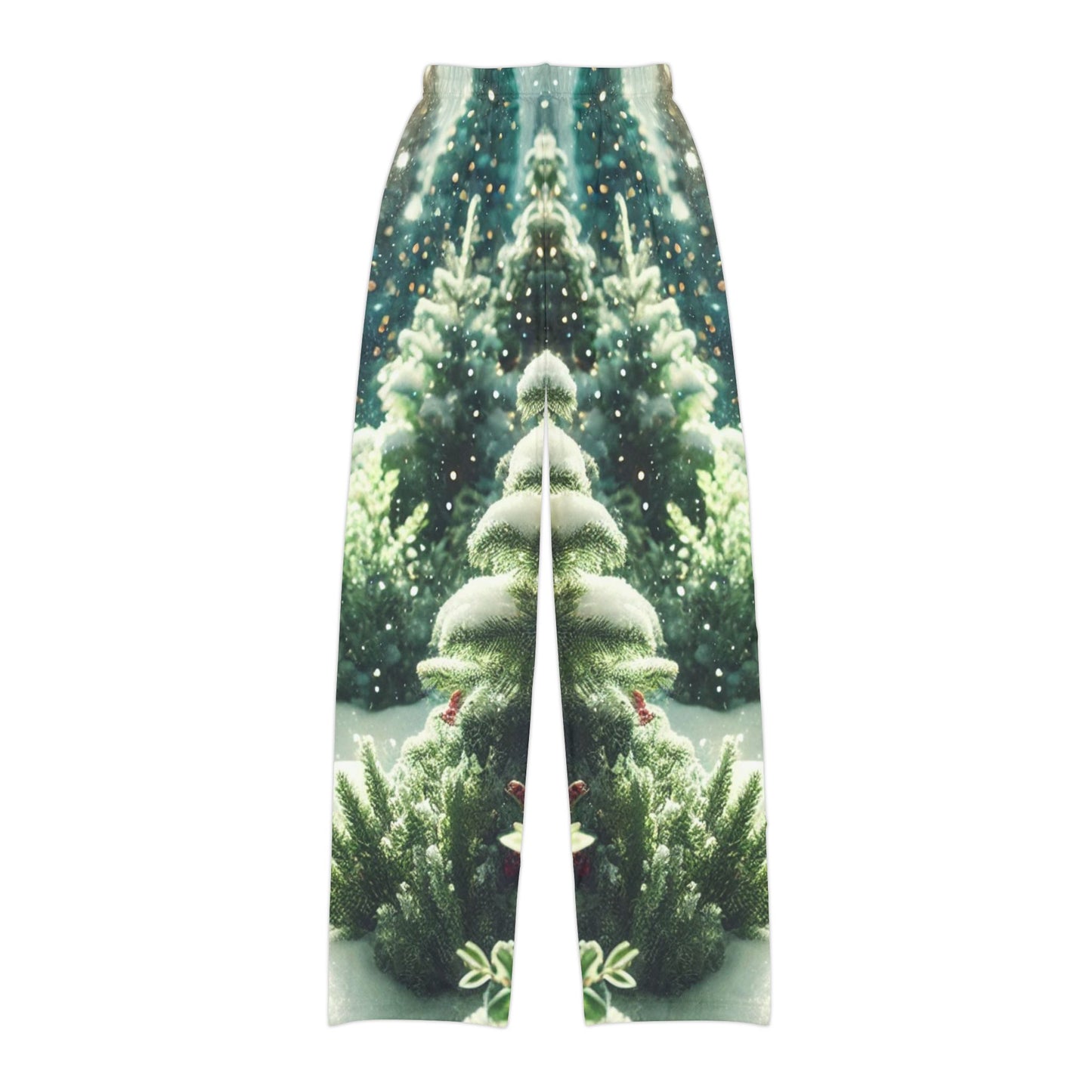 Frosted Forest Kids Pajama Pants (AOP)