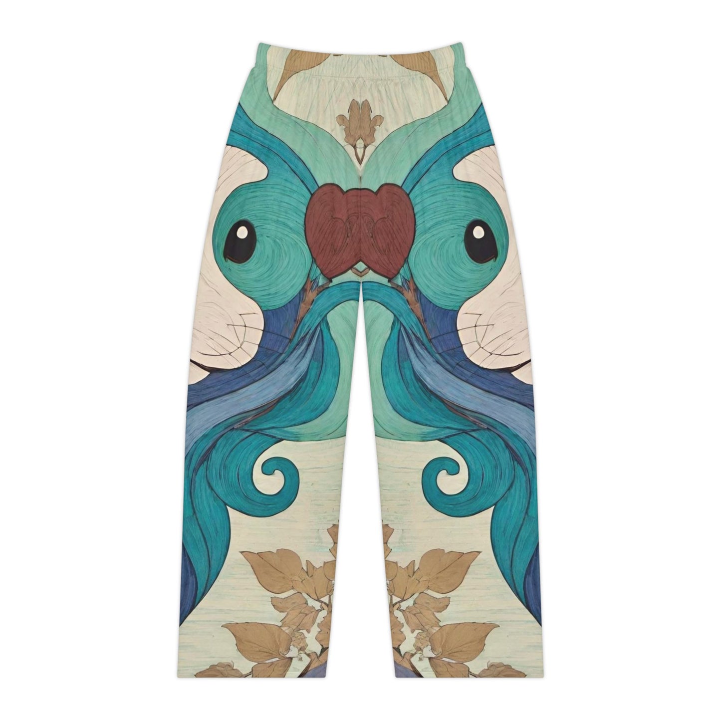 Peaceful Pup Women's Pajama Pants (AOP)