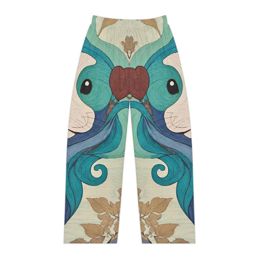 Peaceful Pup Women's Pajama Pants (AOP)