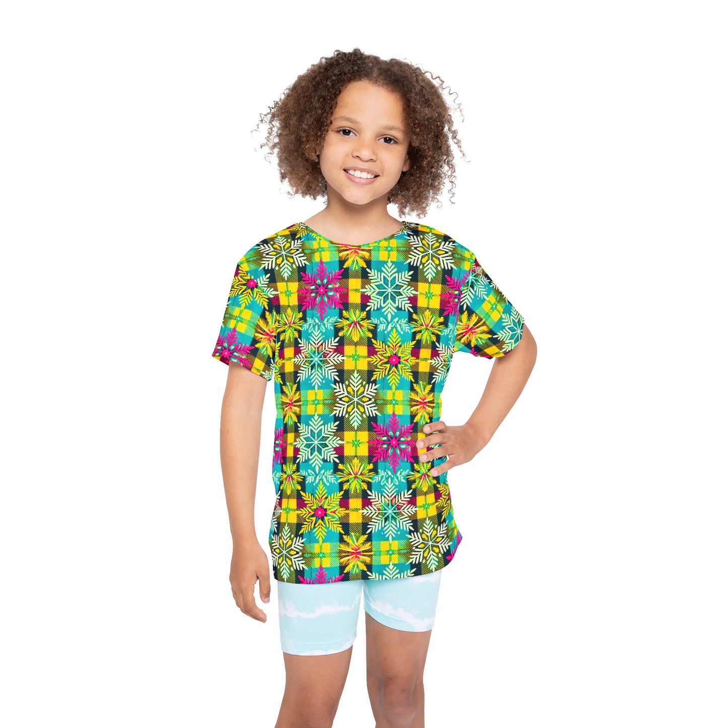 Sno-Flakes Kids Sports Jersey (AOP)