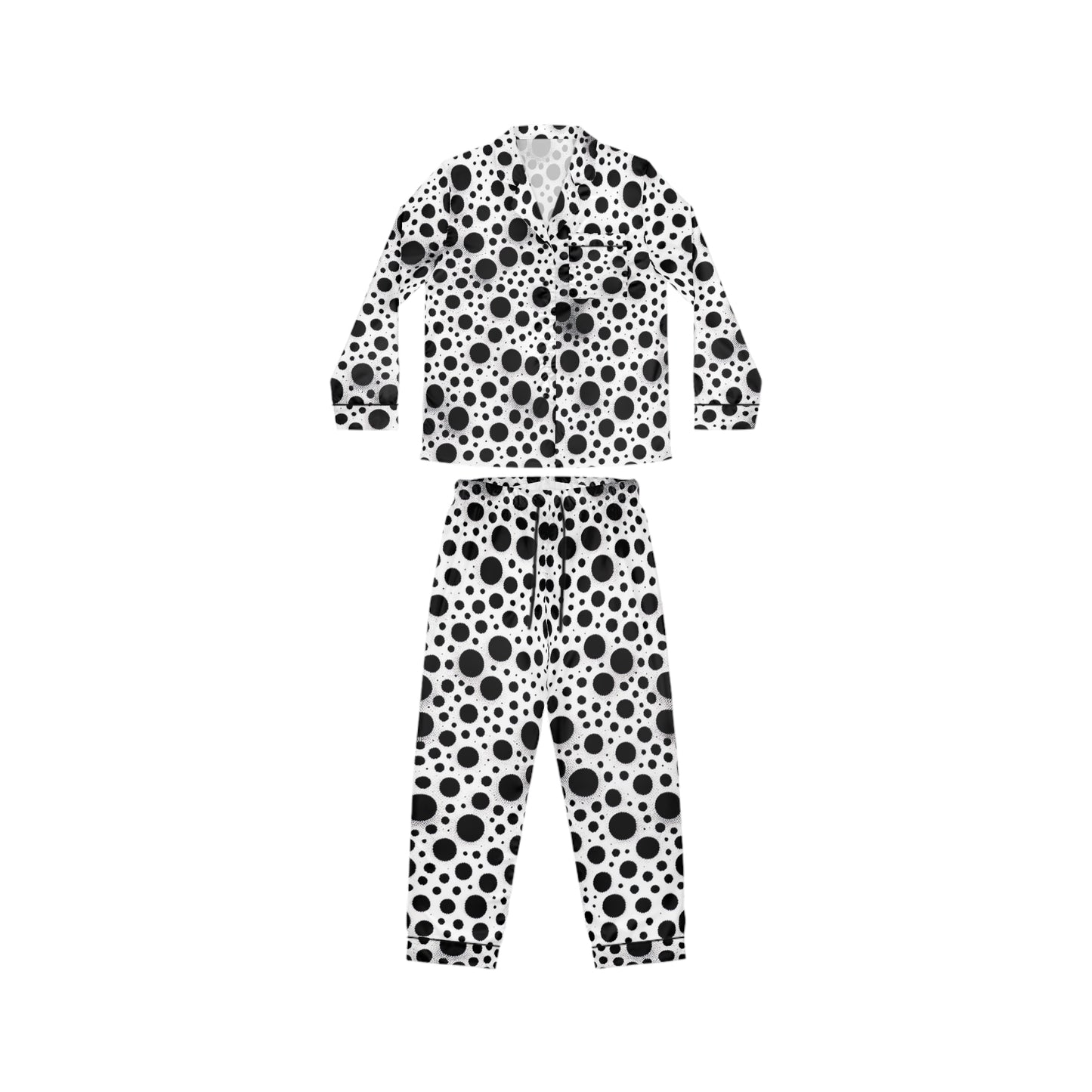 Dalmatian Women's Satin Pajamas (AOP)