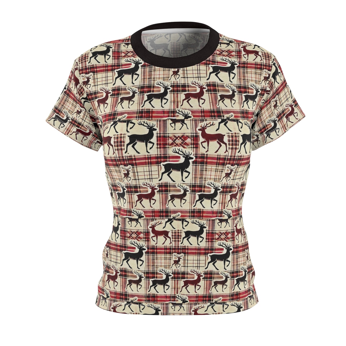 Oh Deer! Women's Cut & Sew Tee (AOP)