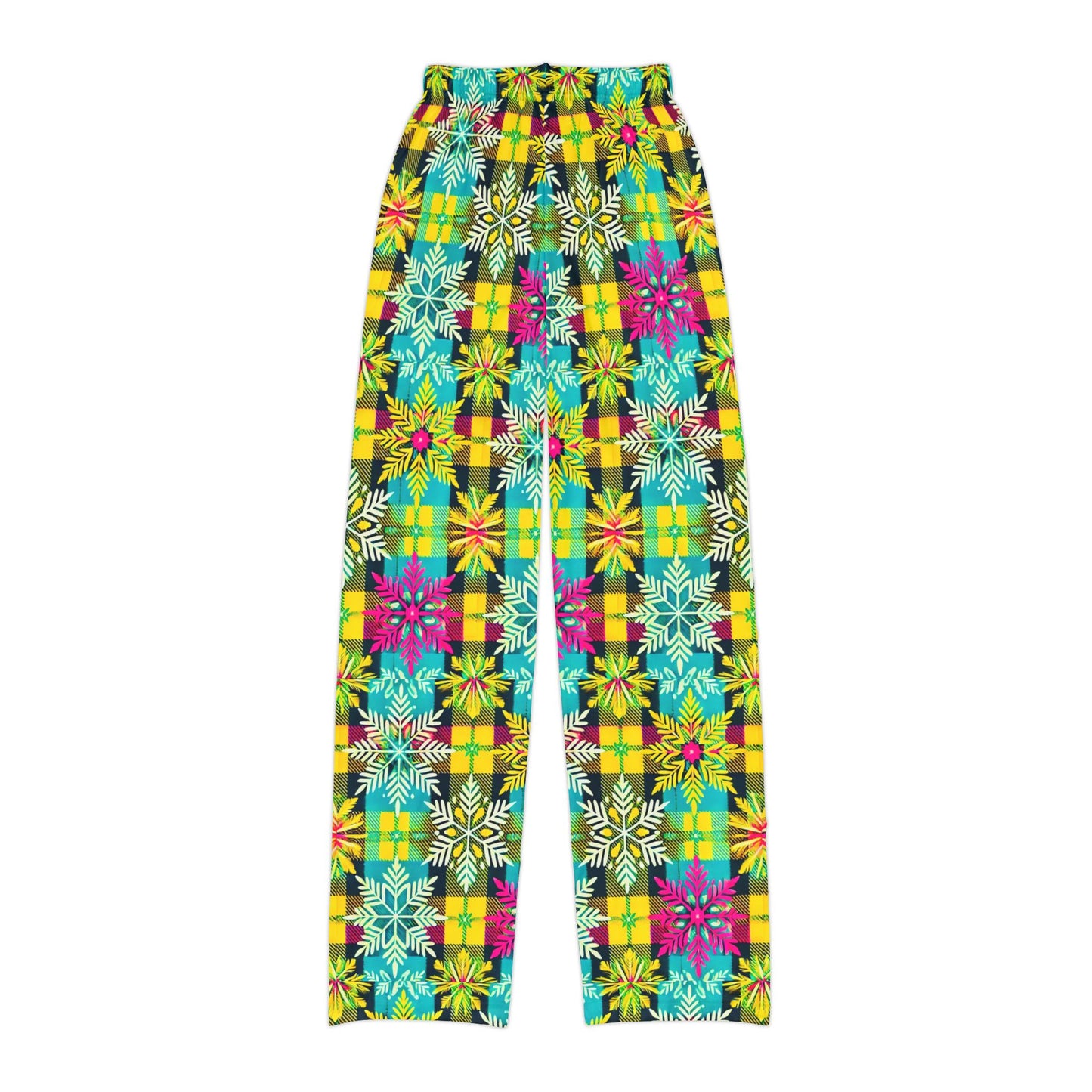 Sno-Flakes Kids Pajama Pants (AOP)